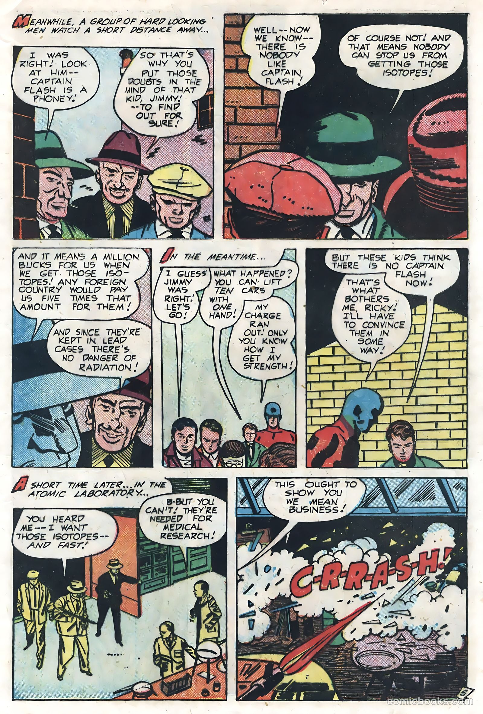Captain Flash #4 — page 7 of 36