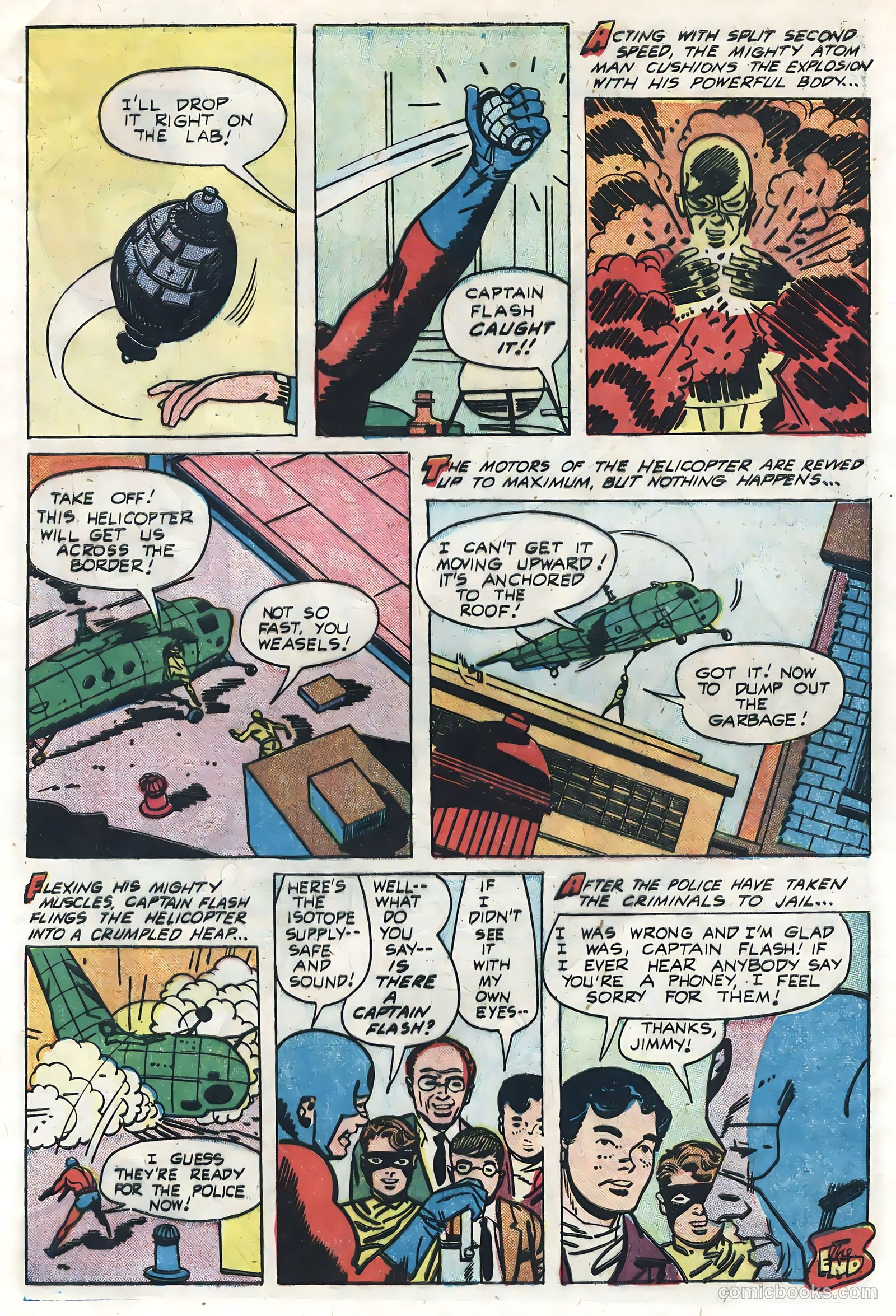 Captain Flash #4 — page 9 of 36