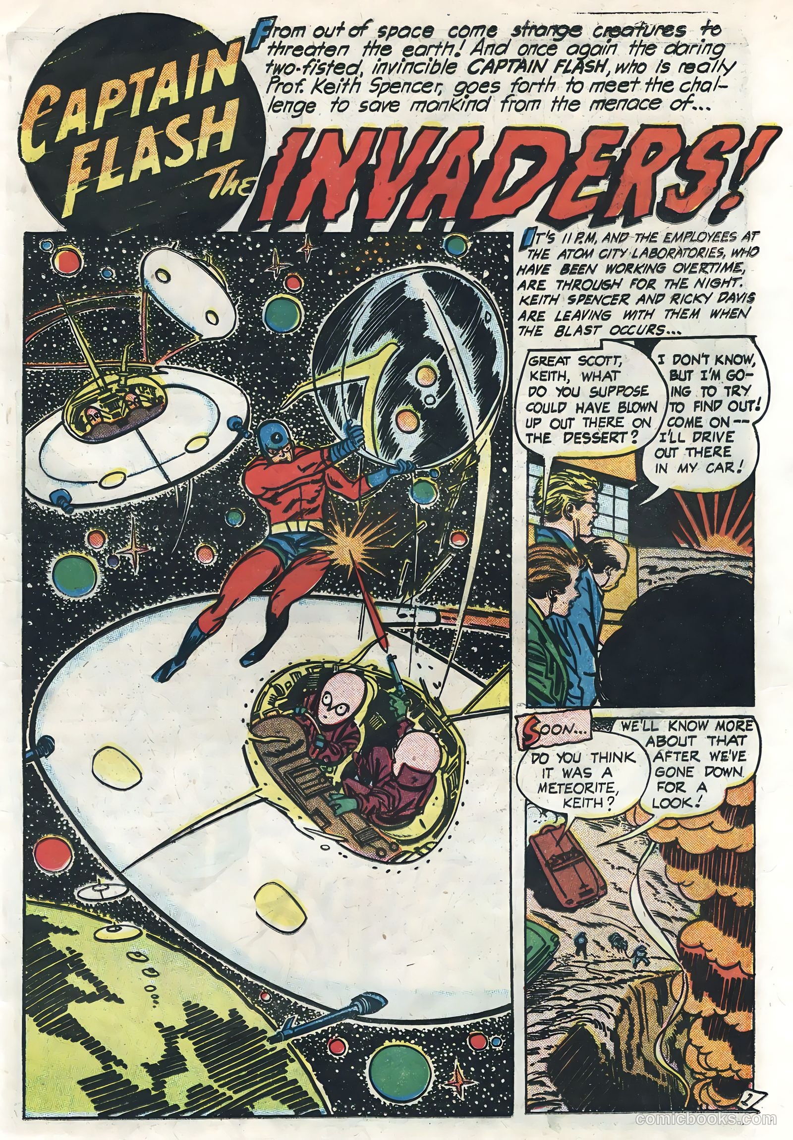 Captain Flash #4 — page 11 of 36