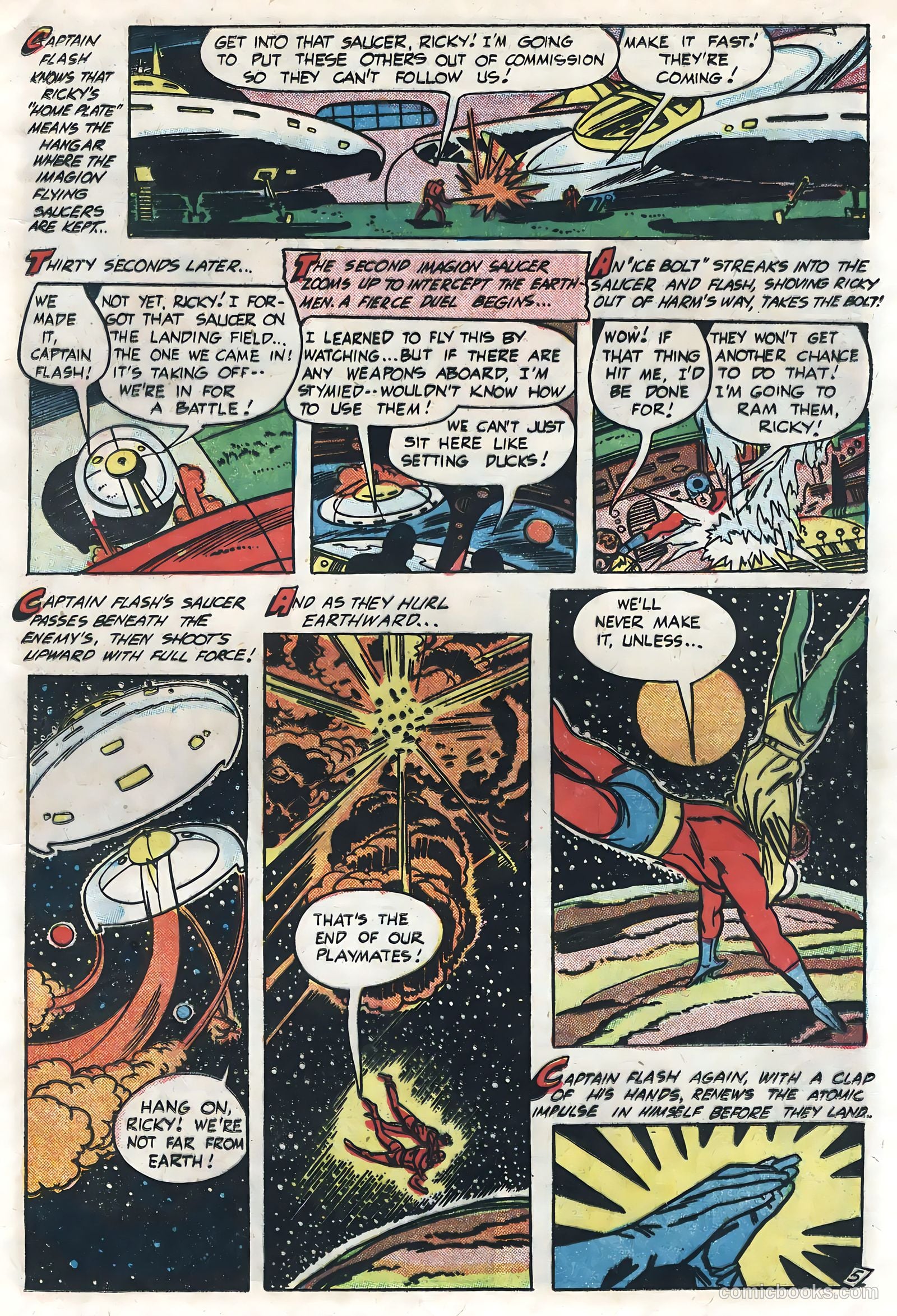 Captain Flash #4 — page 15 of 36