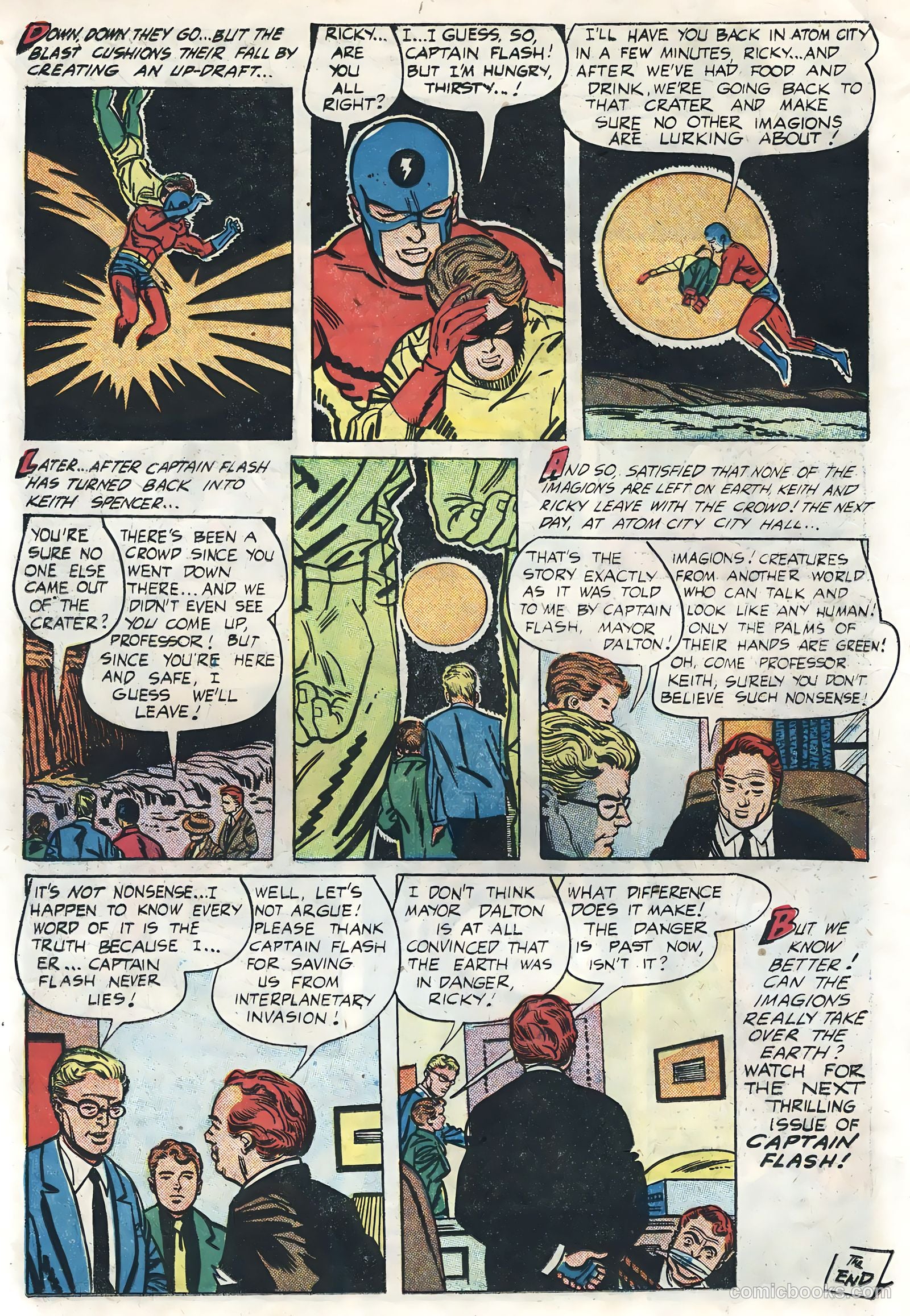 Captain Flash #4 — page 16 of 36