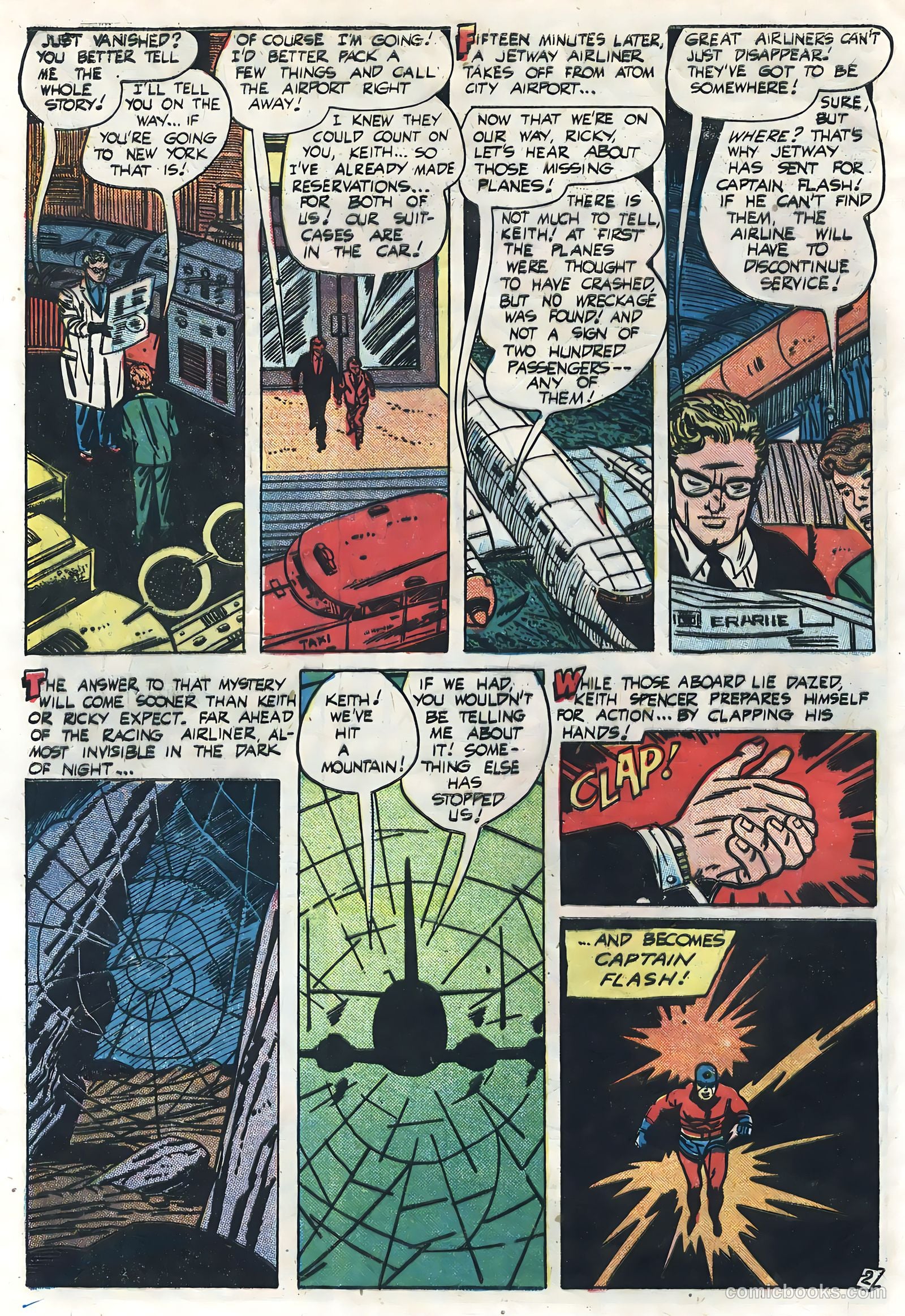 Captain Flash #4 — page 28 of 36