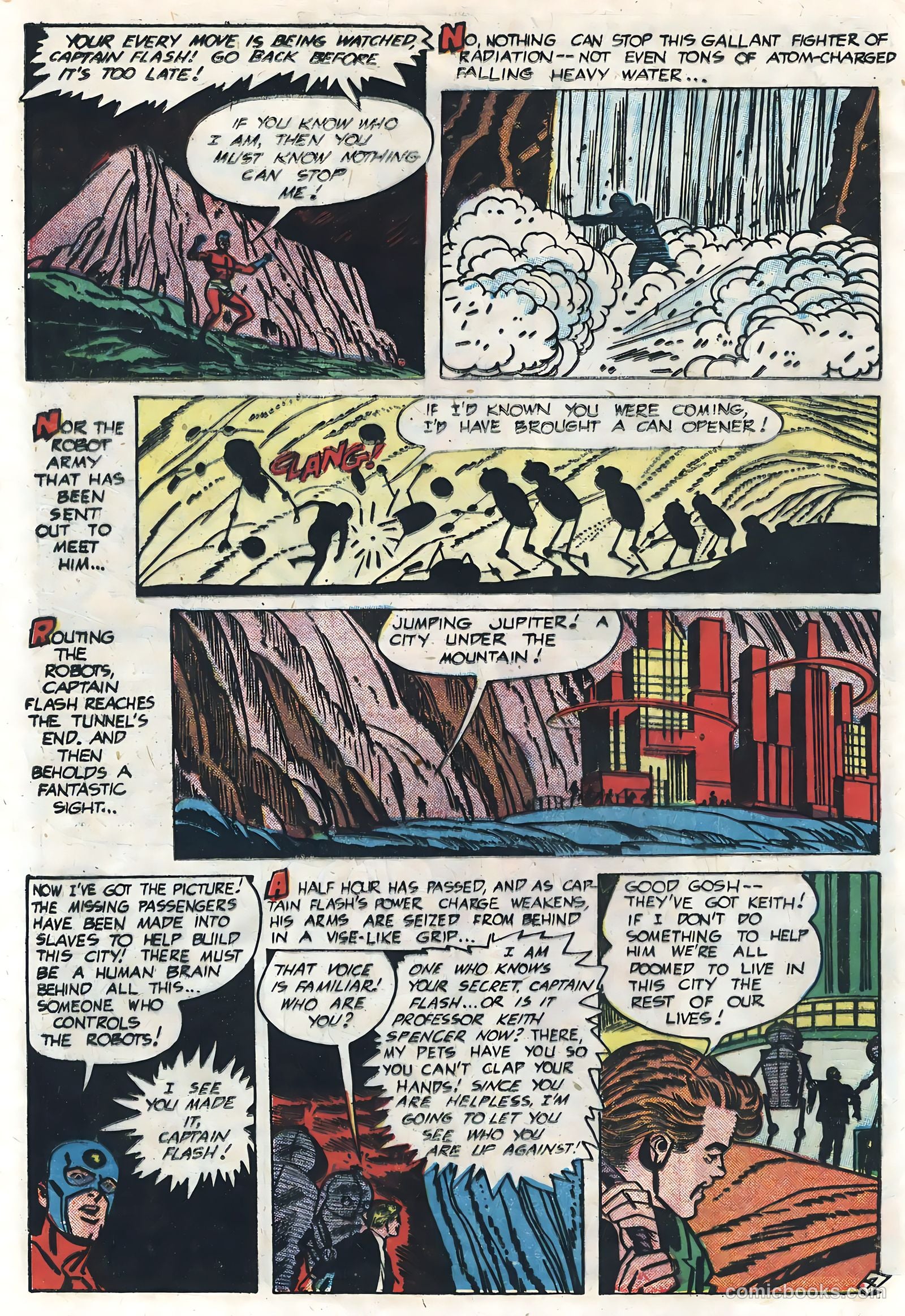 Captain Flash #4 — page 30 of 36