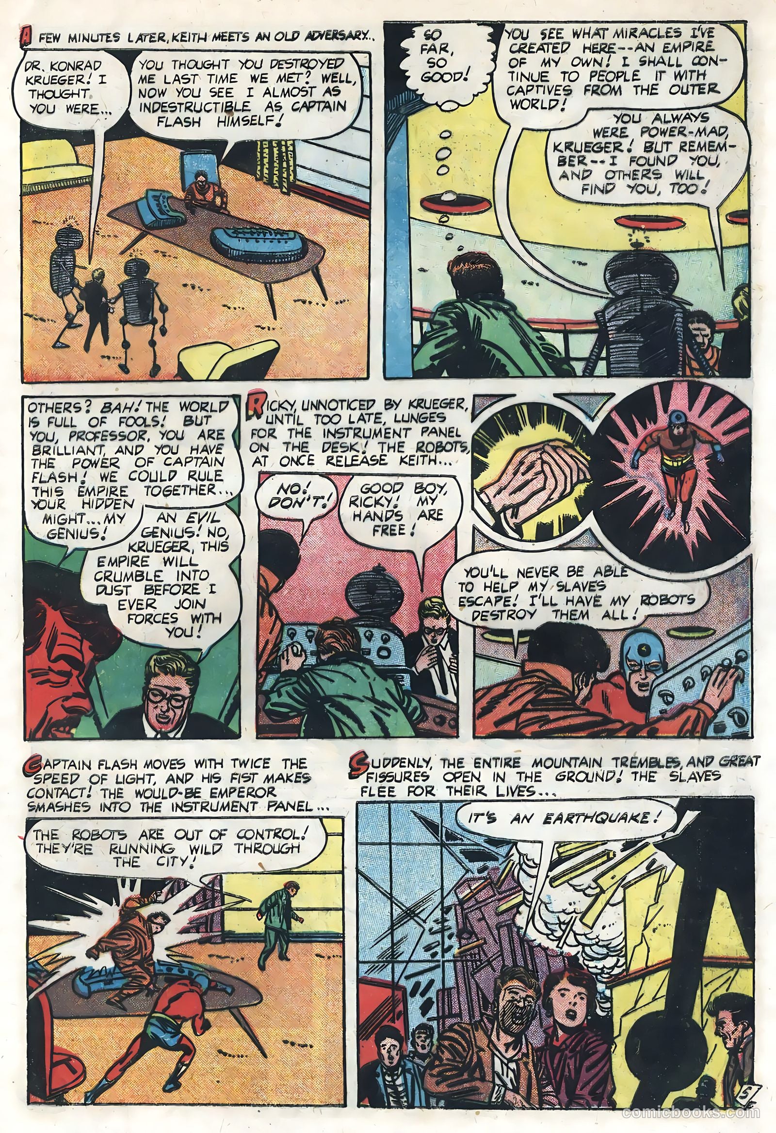 Captain Flash #4 — page 31 of 36