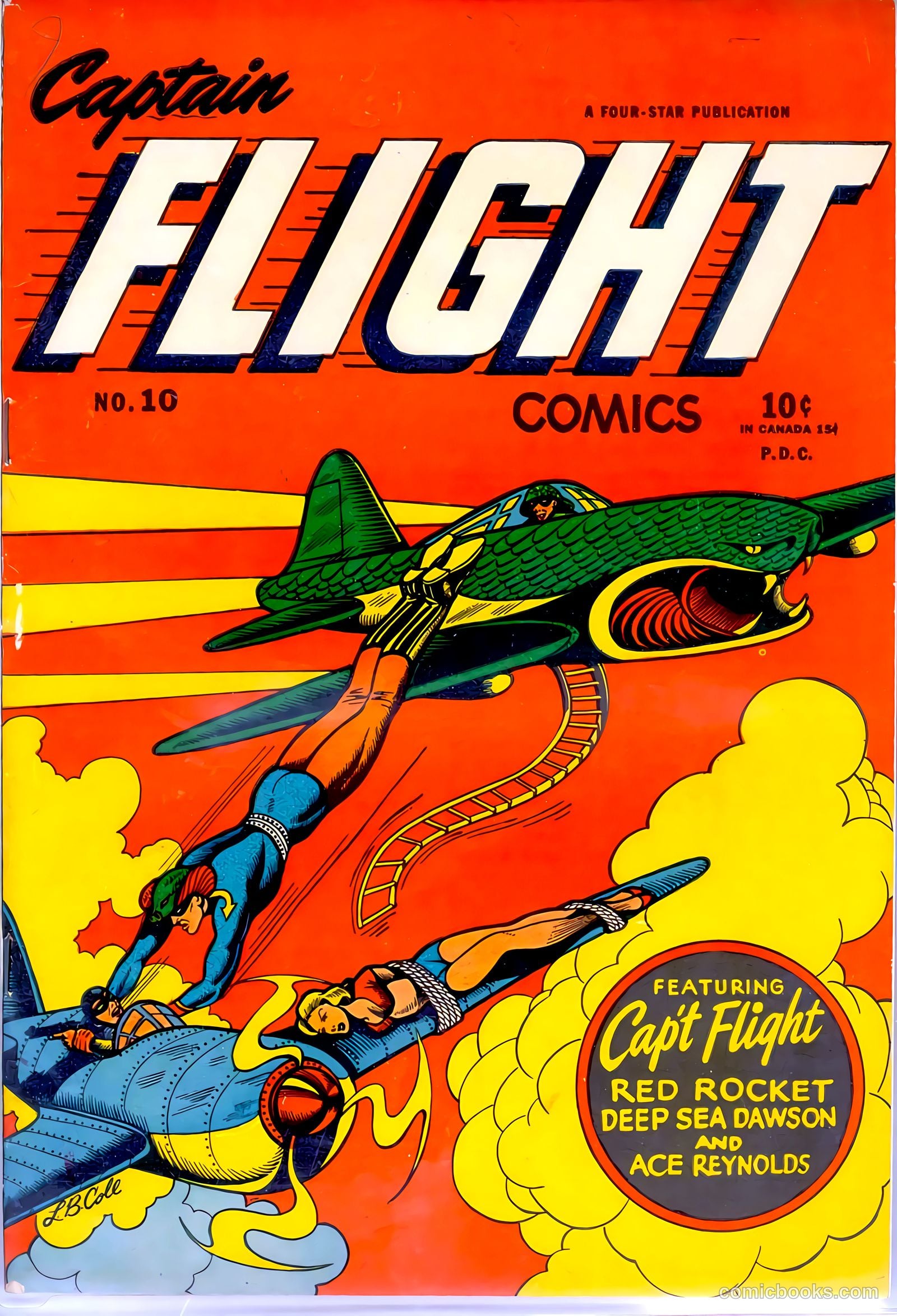 Captain Flight Comics #10 — page 1 of 52