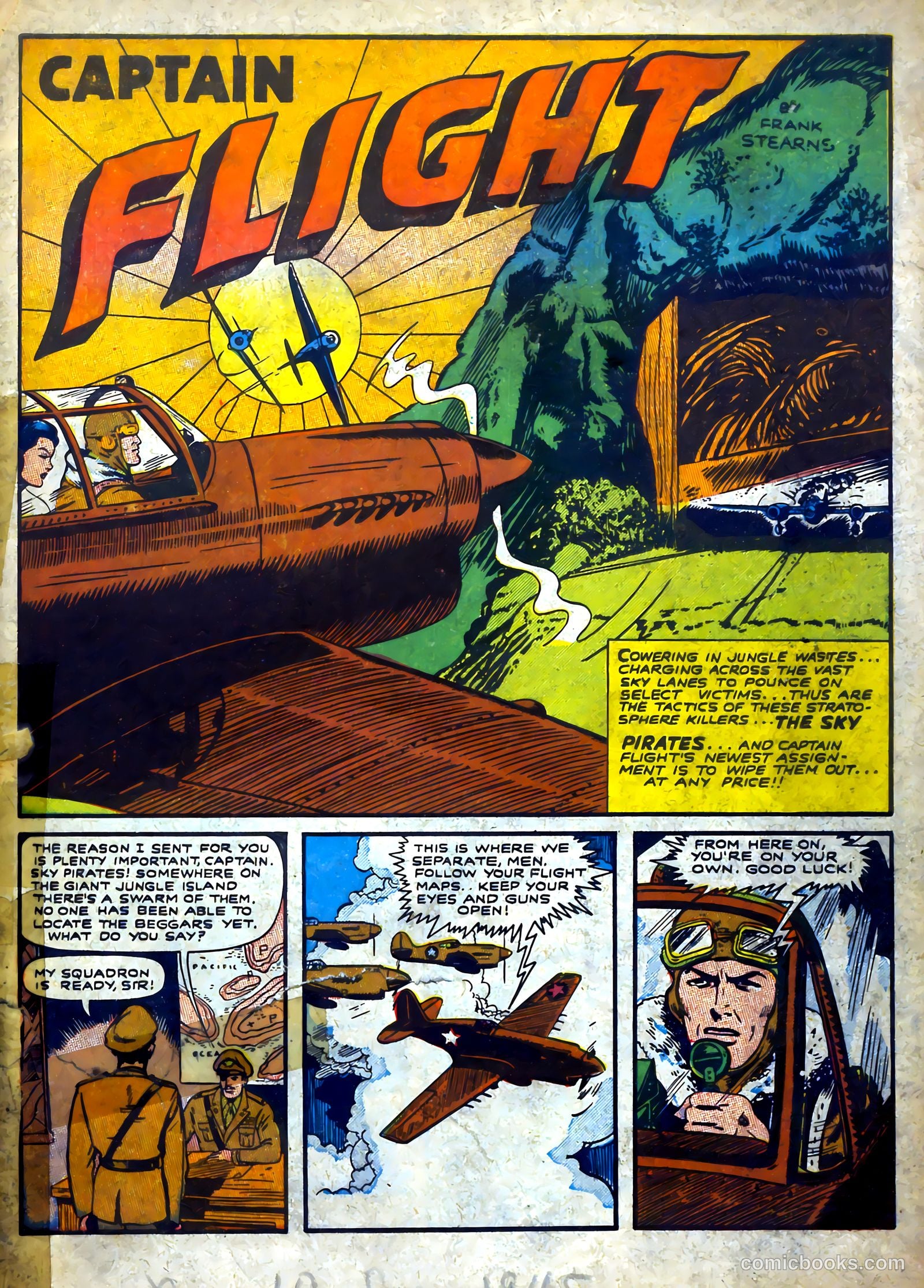 Captain Flight Comics #10 — page 3 of 52