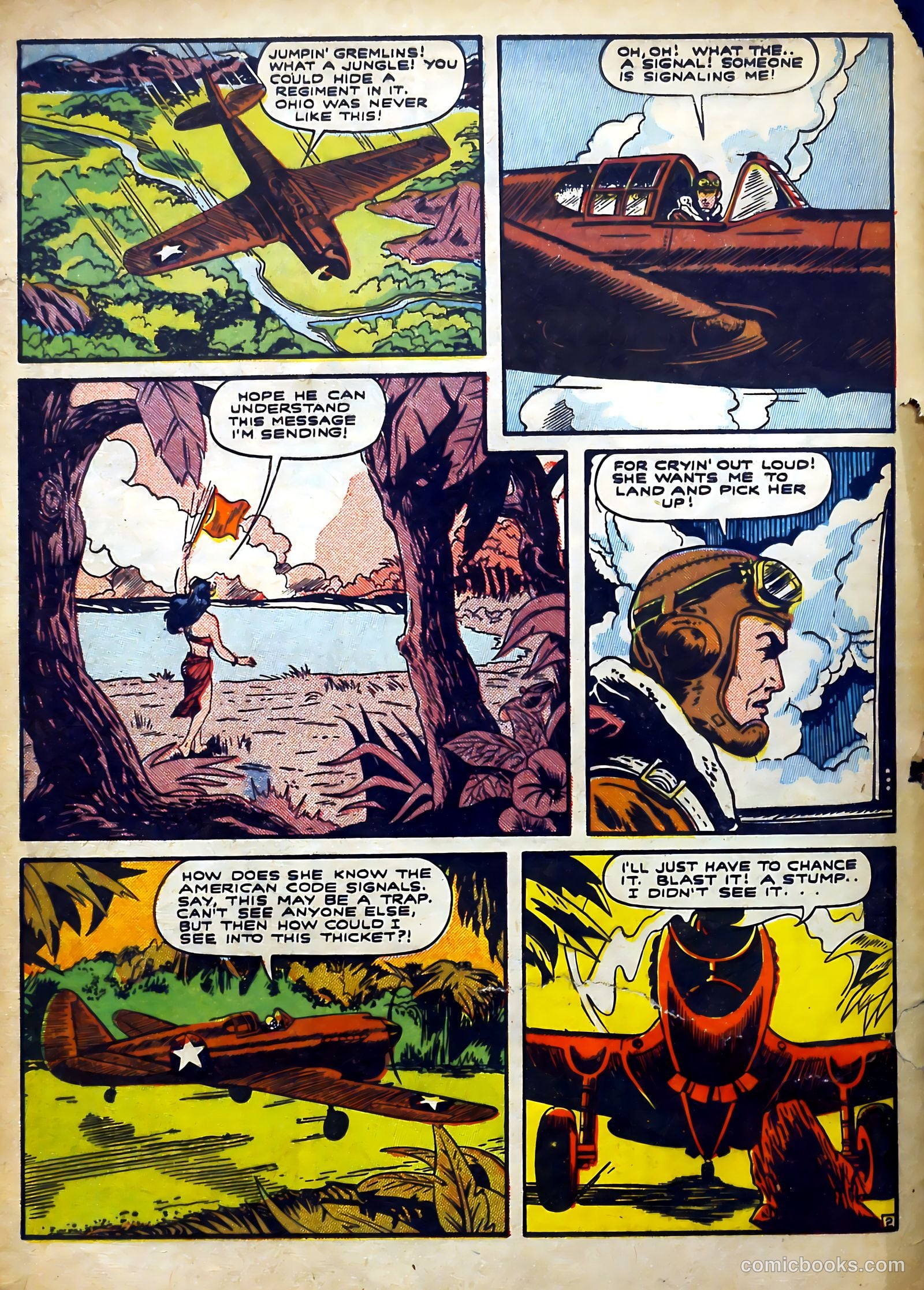 Captain Flight Comics #10 — page 4 of 52