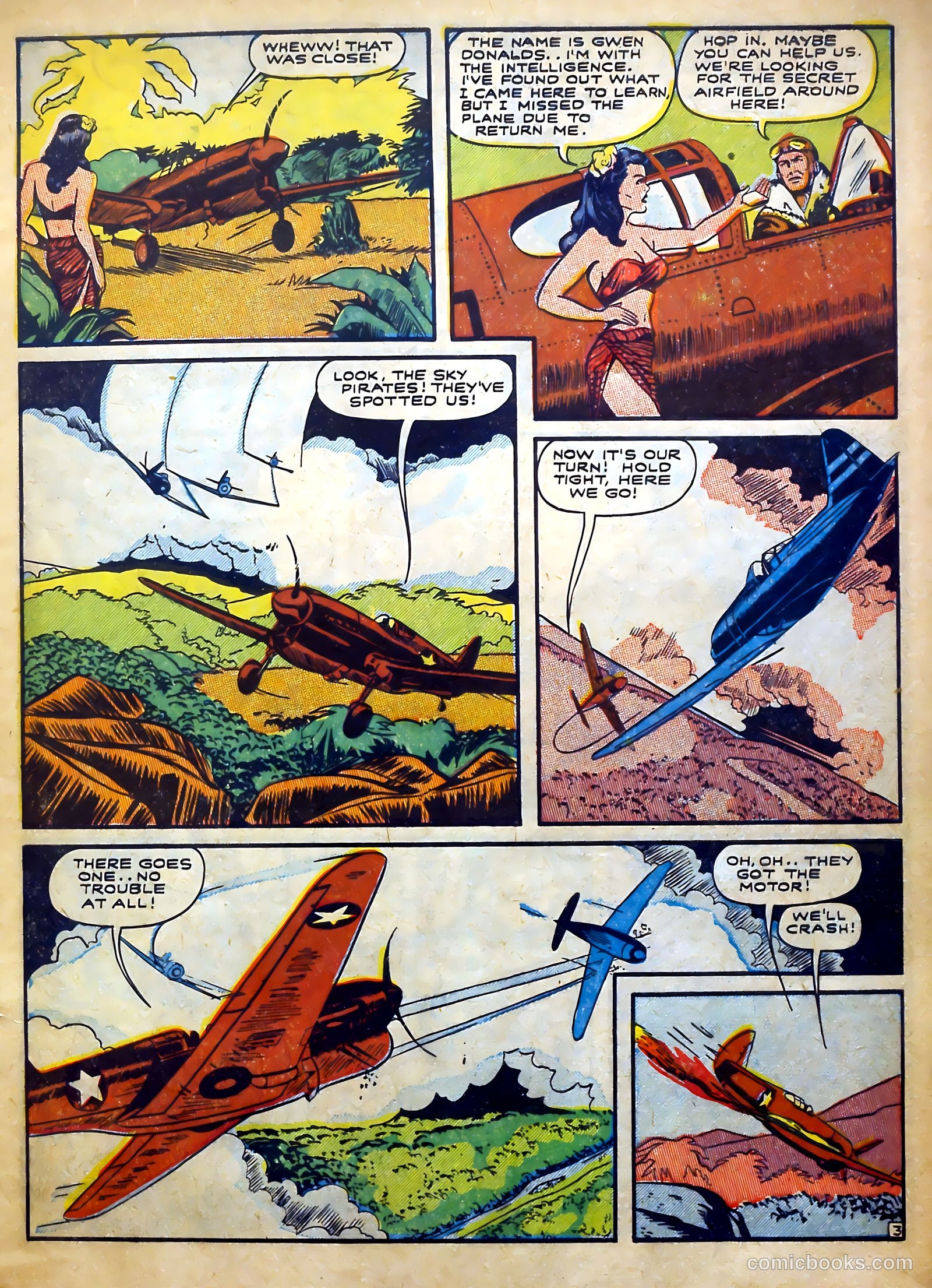 Captain Flight Comics #10 — page 5 of 52