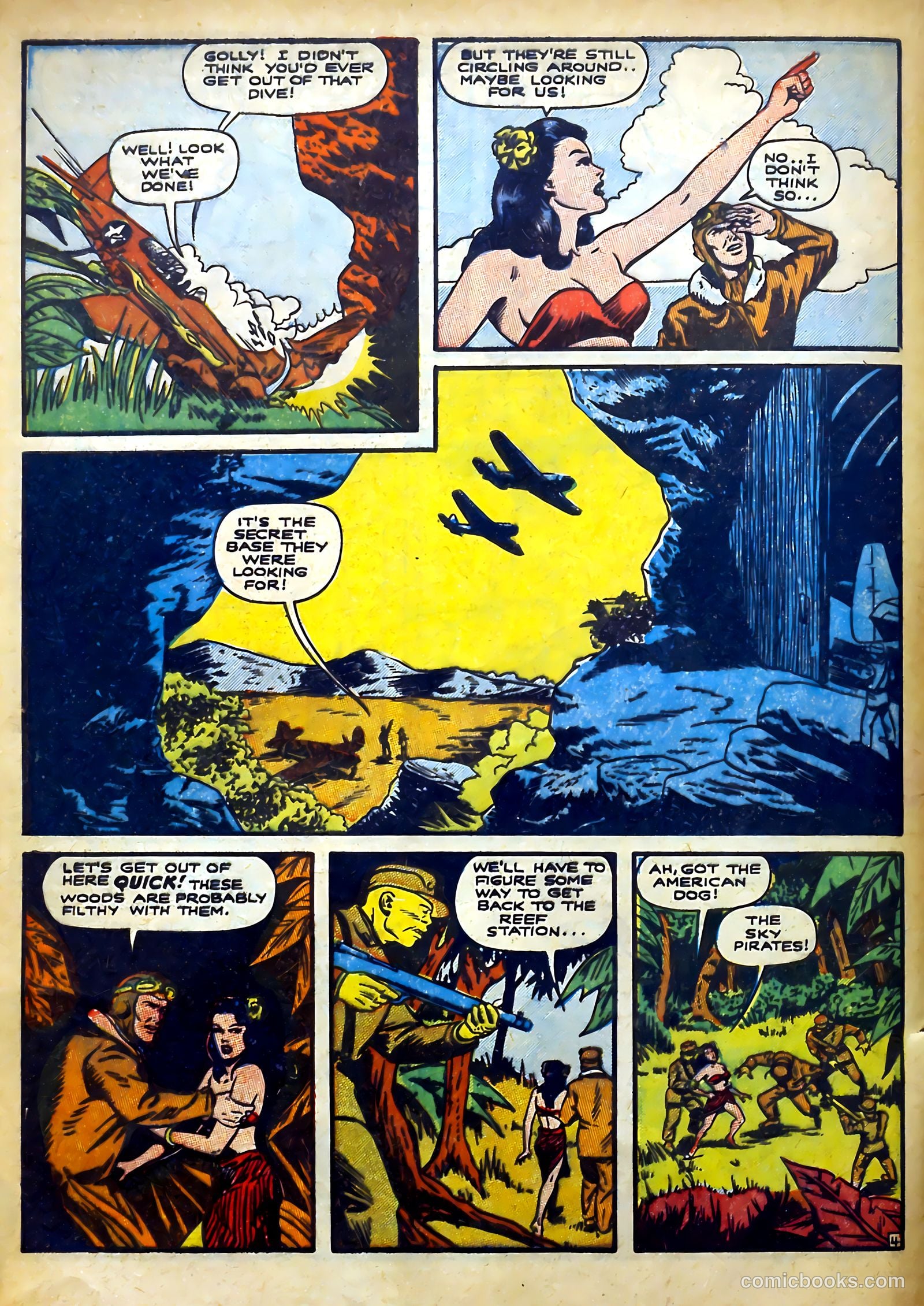 Captain Flight Comics #10 — page 6 of 52