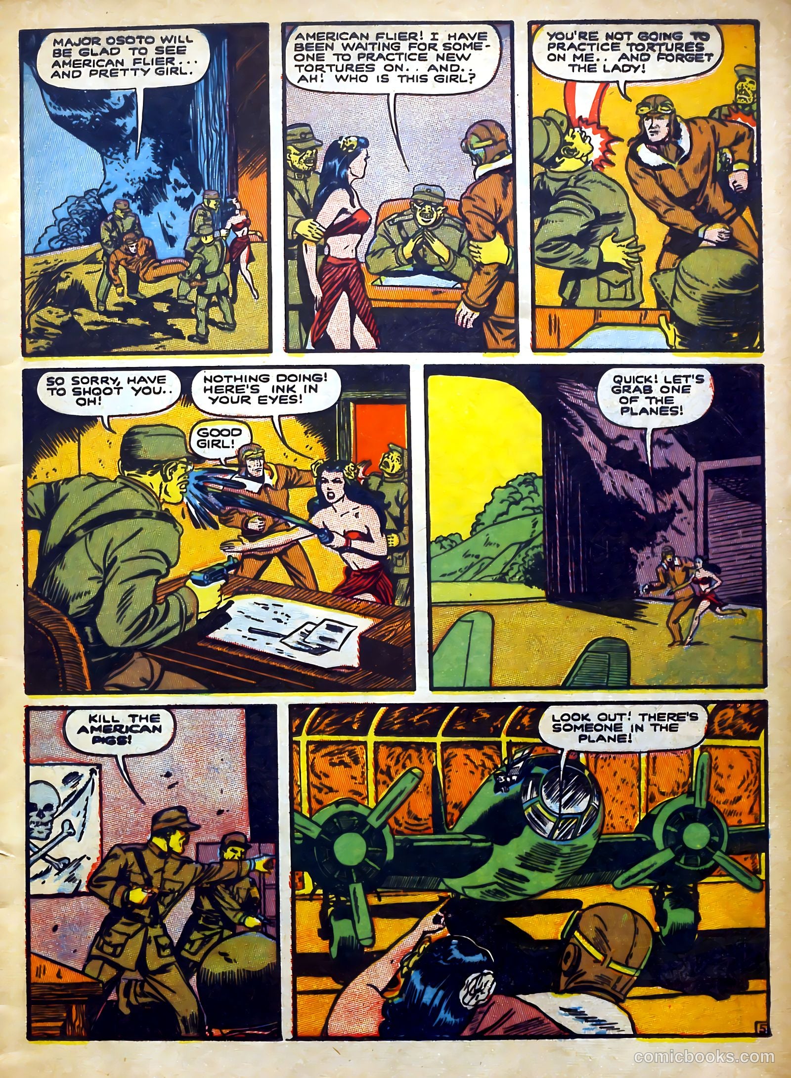 Captain Flight Comics #10 — page 7 of 52