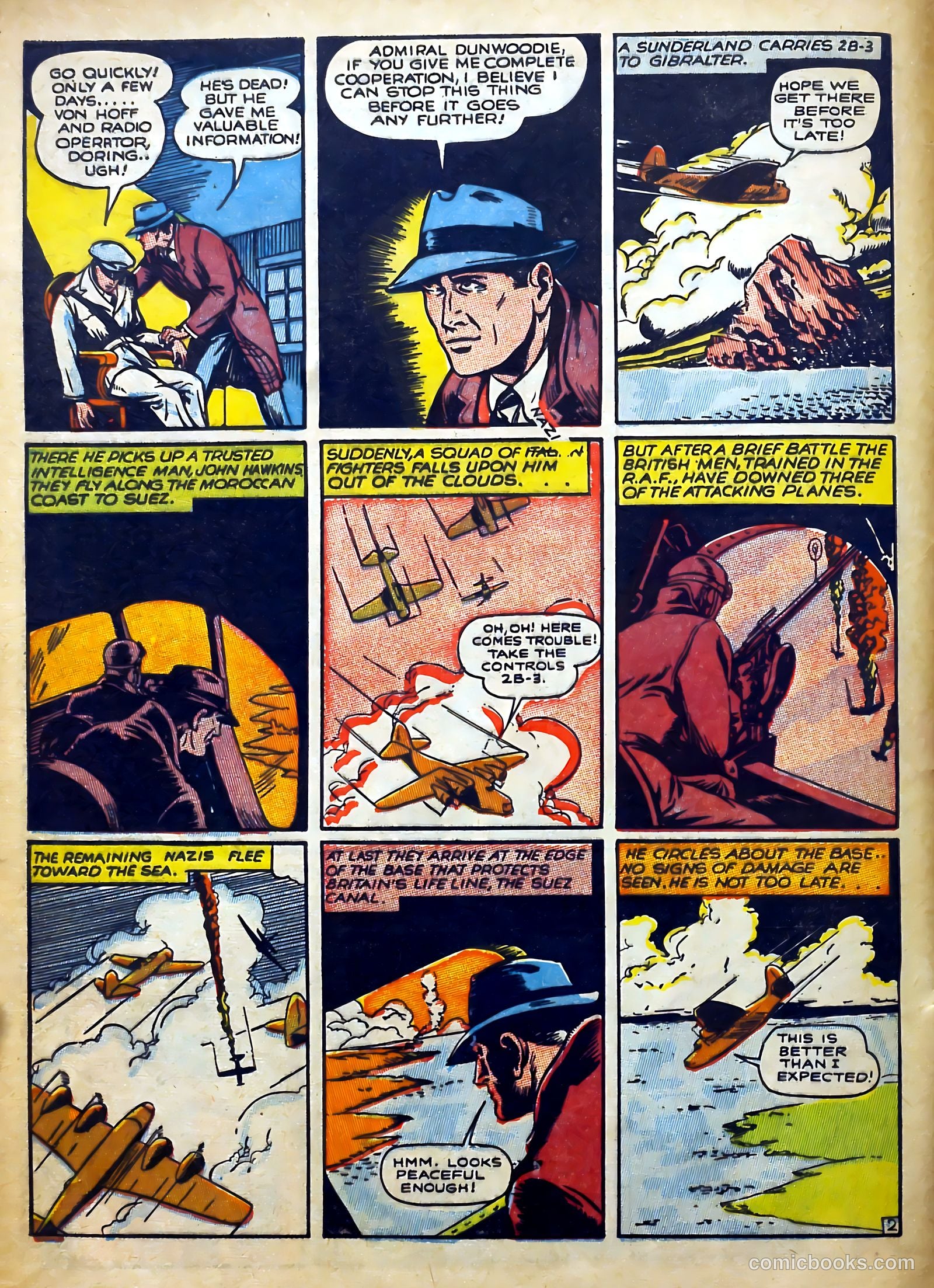 Captain Flight Comics #10 — page 10 of 52