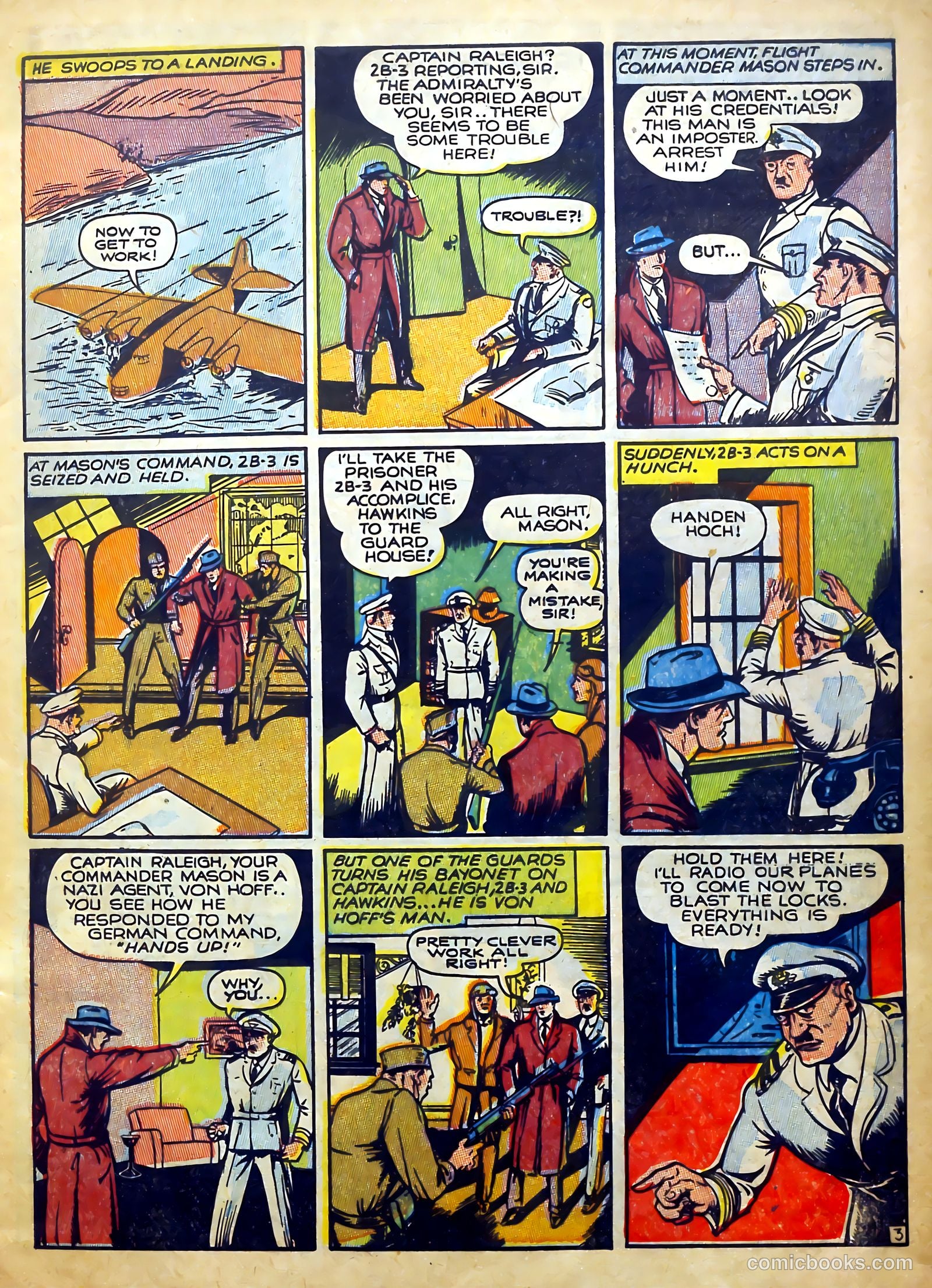 Captain Flight Comics #10 — page 11 of 52