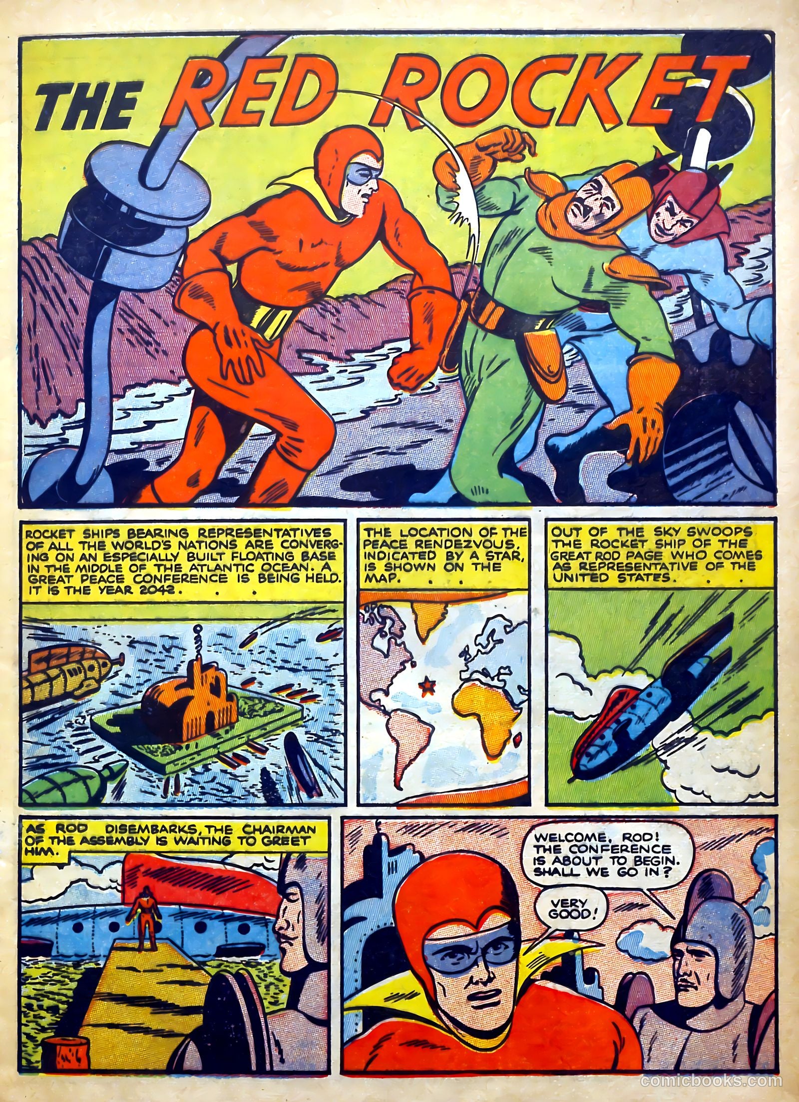 Captain Flight Comics #10 — page 13 of 52