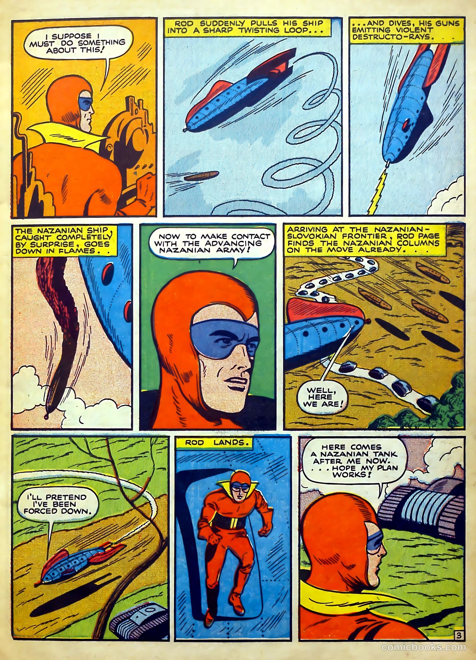 Captain Flight Comics #10 — page 15 of 52