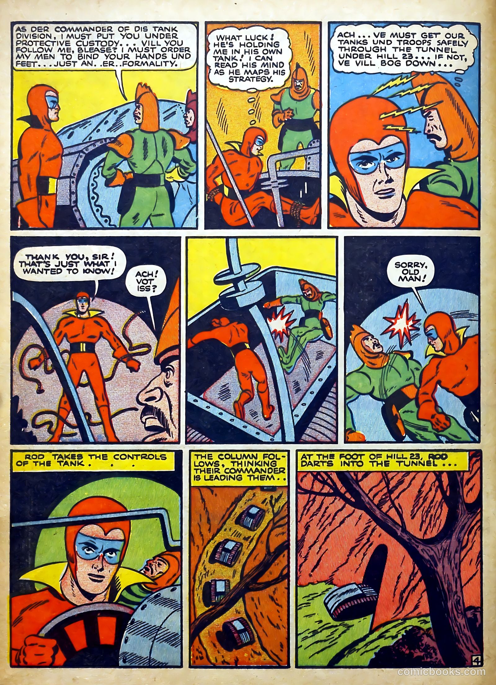 Captain Flight Comics #10 — page 16 of 52