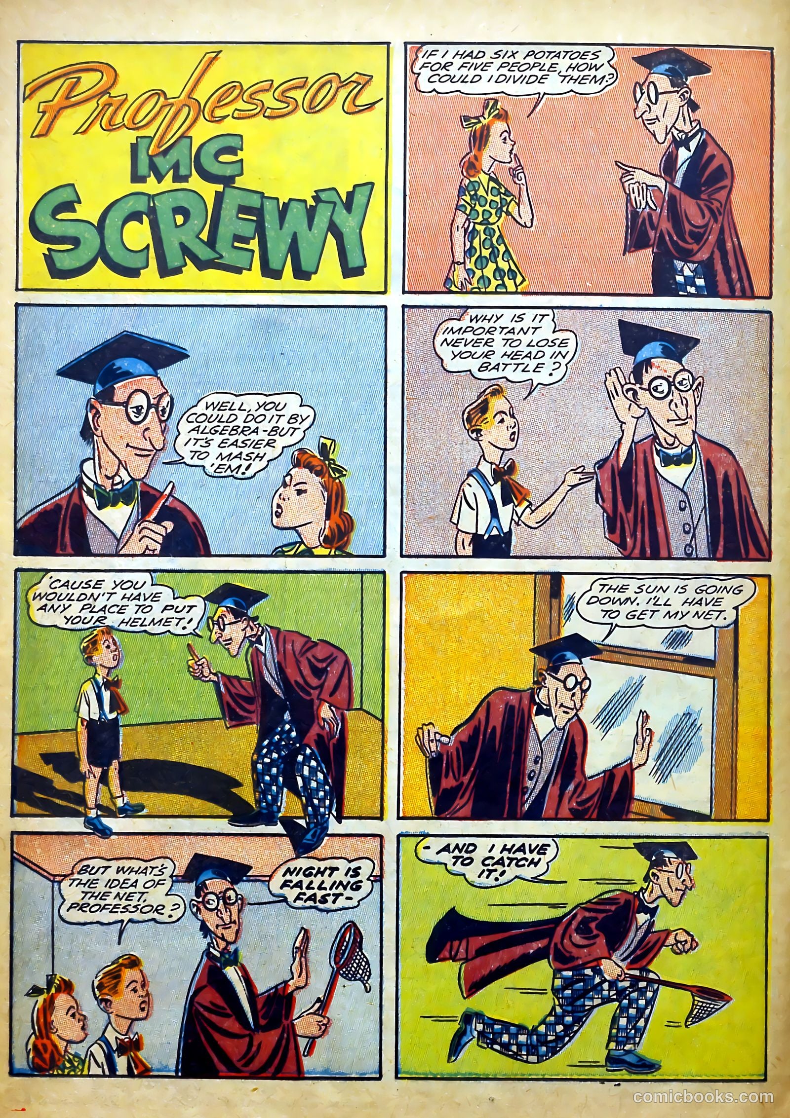 Captain Flight Comics #10 — page 18 of 52