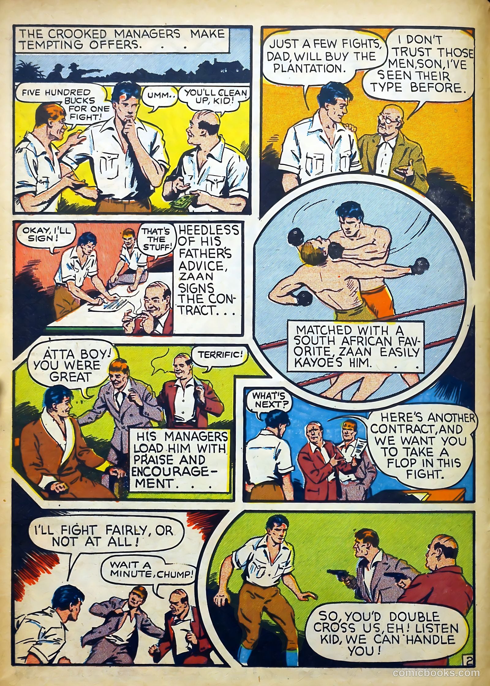 Captain Flight Comics #10 — page 20 of 52