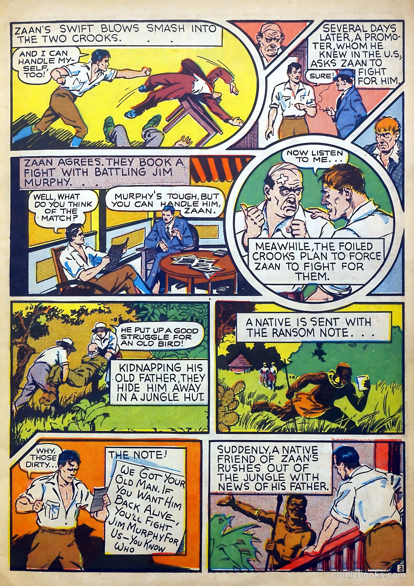 Captain Flight Comics #10 — page 21 of 52