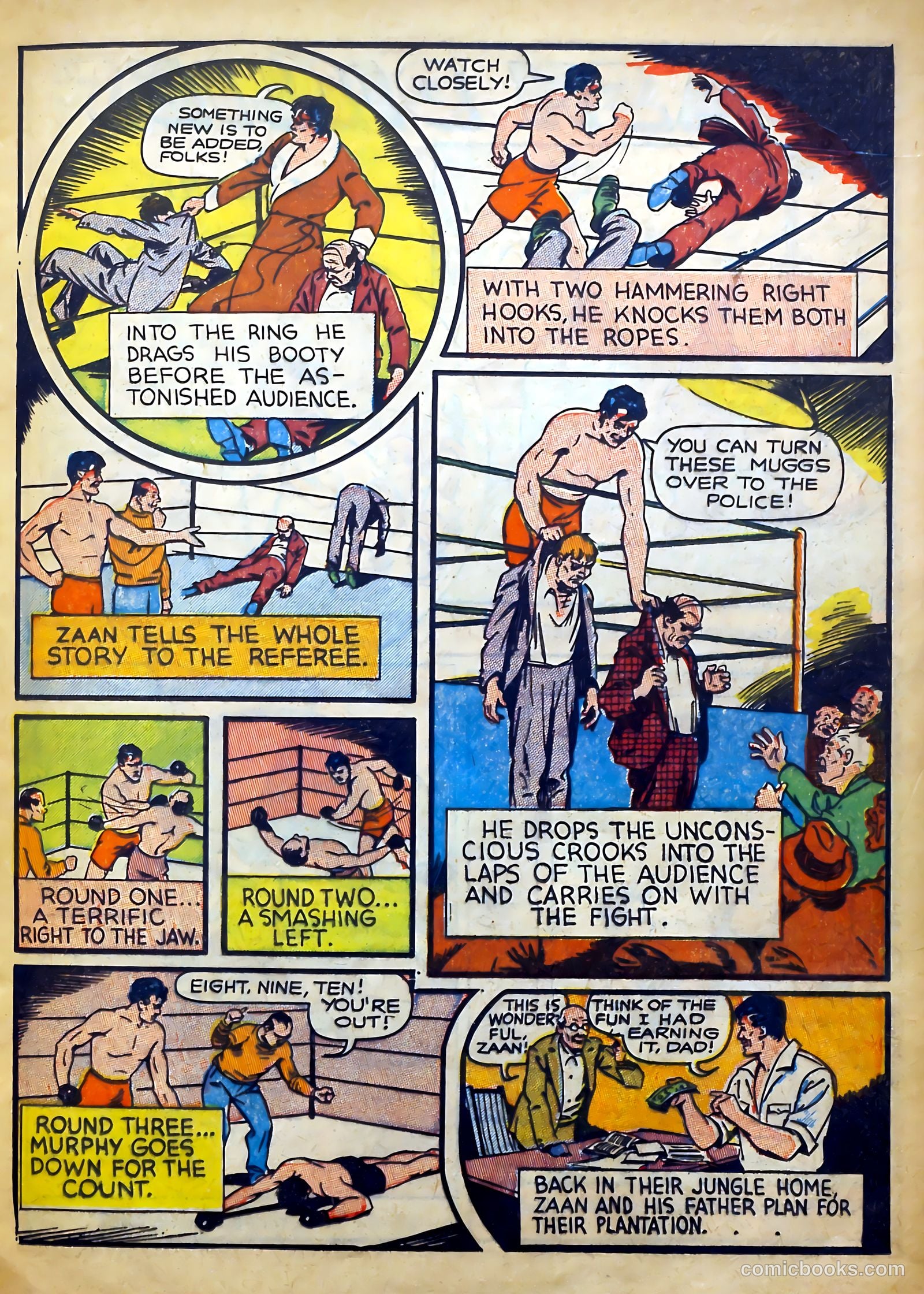 Captain Flight Comics #10 — page 23 of 52
