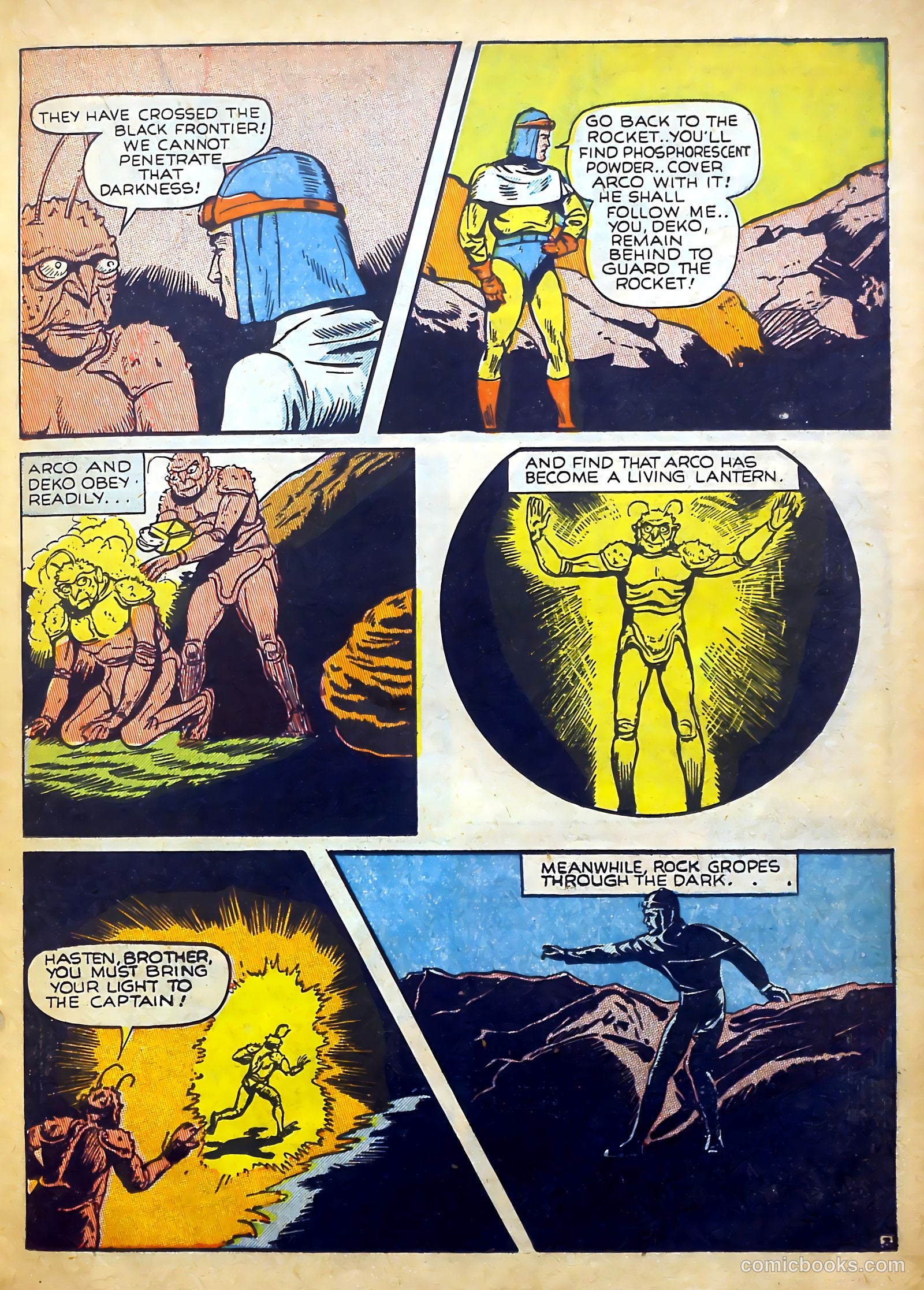 Captain Flight Comics #10 — page 29 of 52