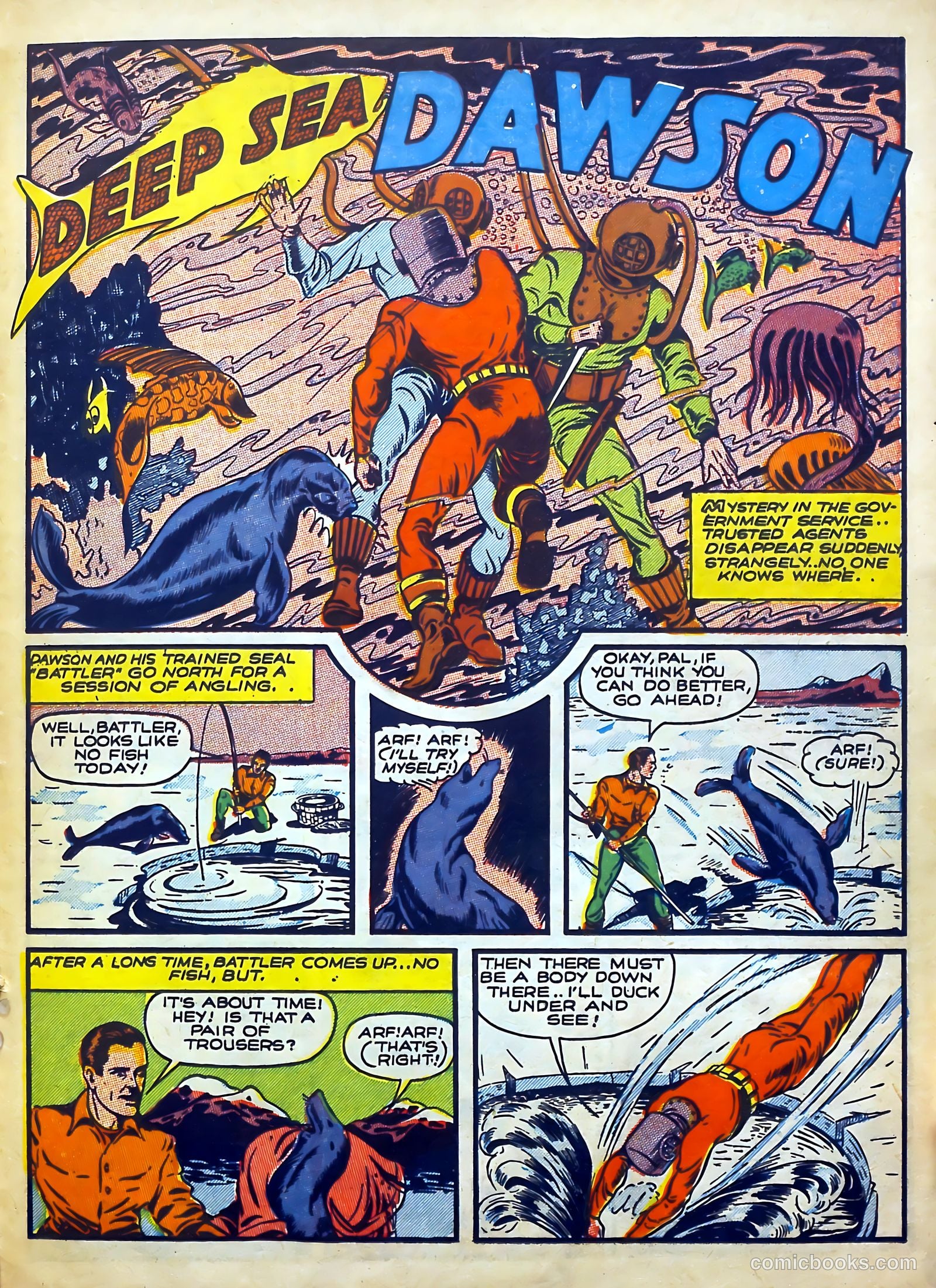 Captain Flight Comics #10 — page 33 of 52