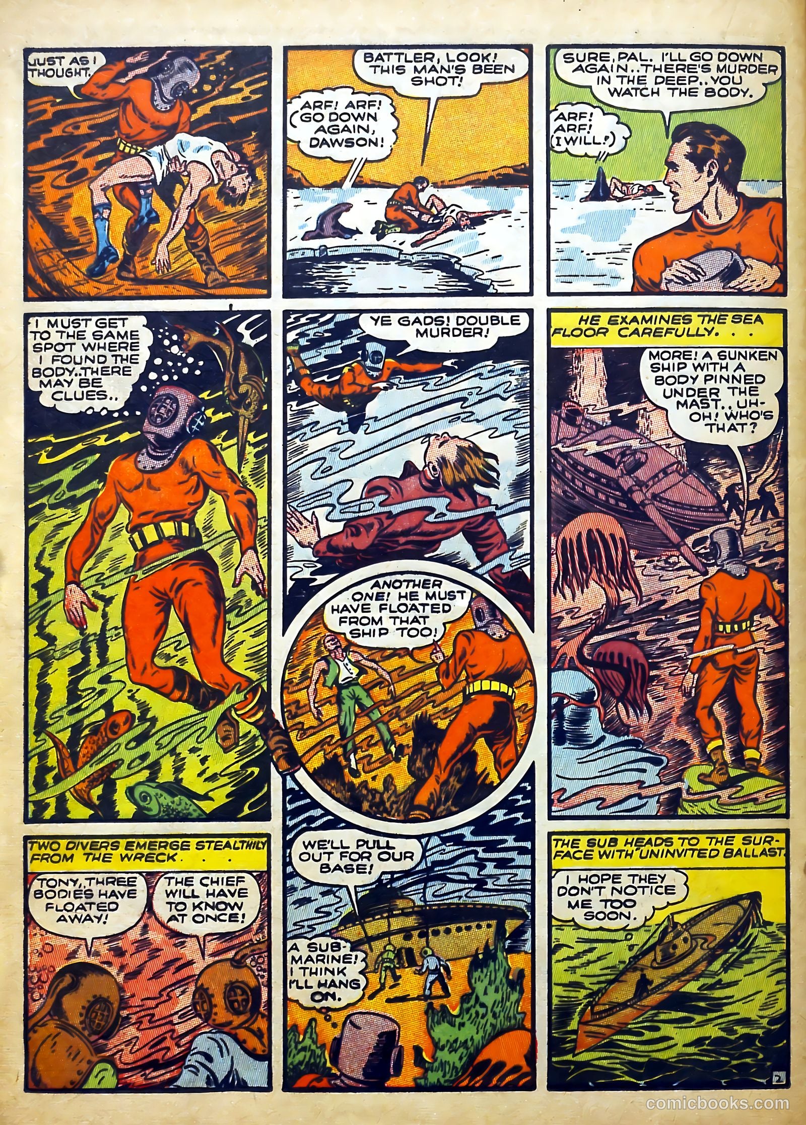 Captain Flight Comics #10 — page 34 of 52