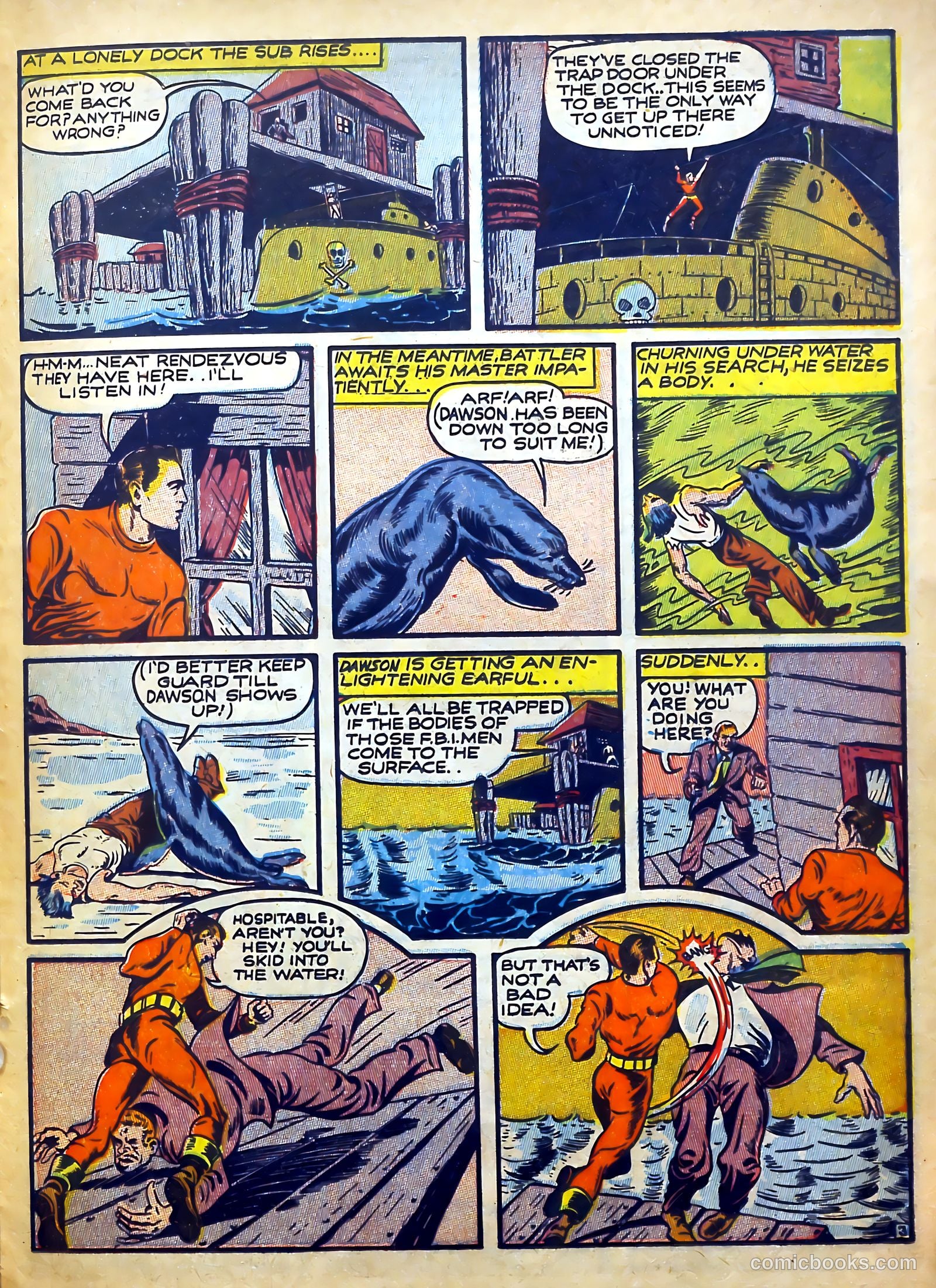 Captain Flight Comics #10 — page 35 of 52