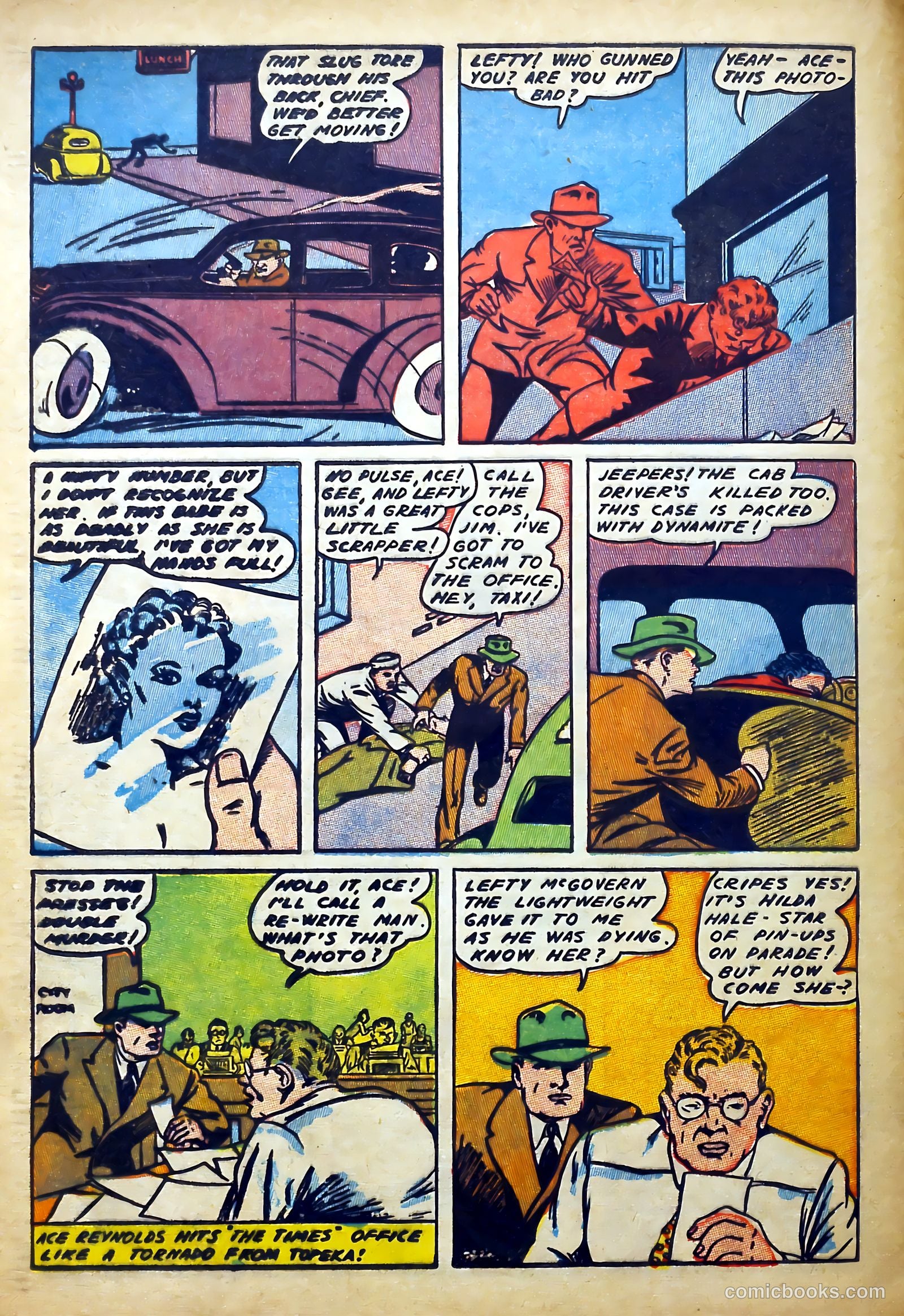 Captain Flight Comics #10 — page 40 of 52