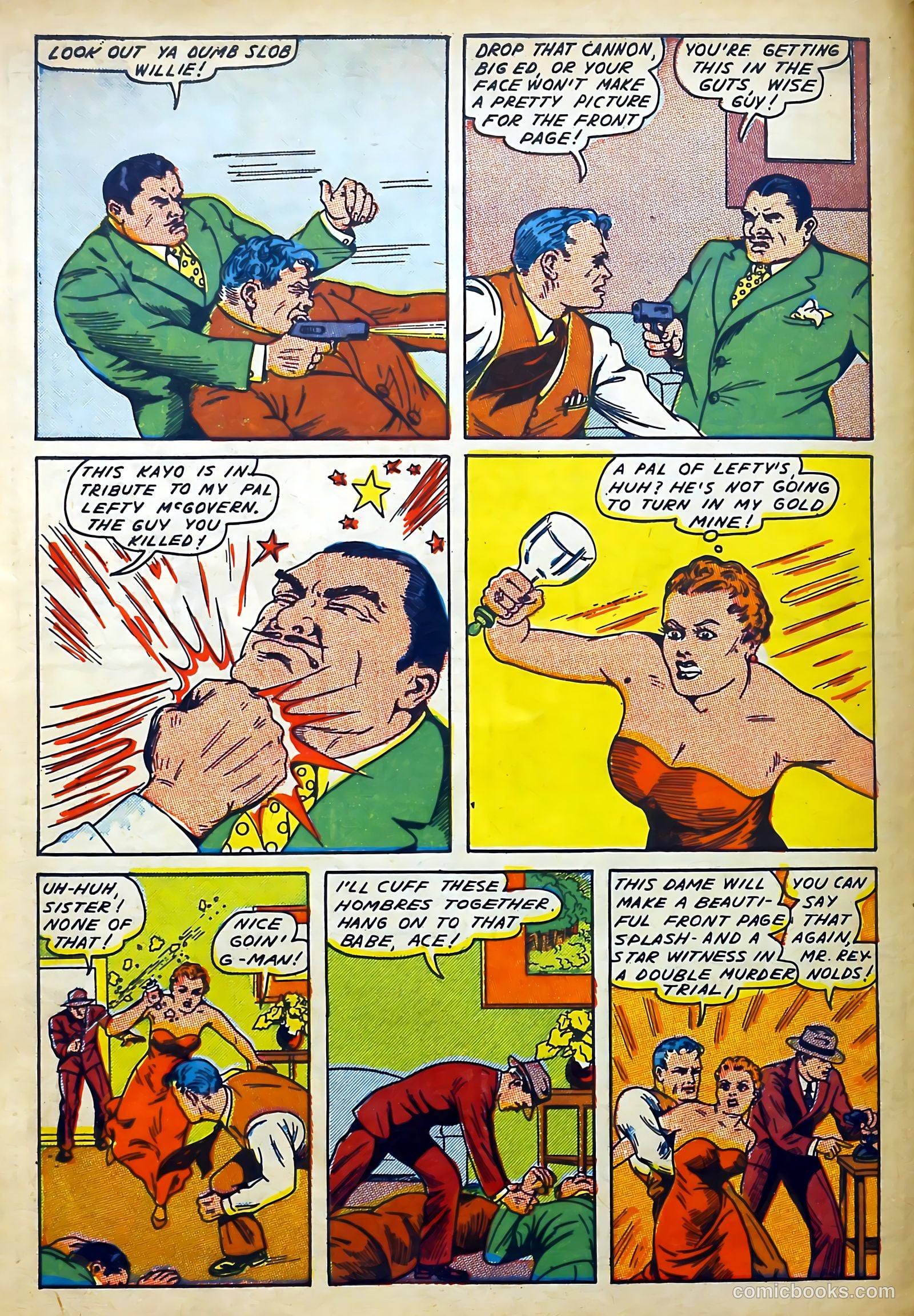 Captain Flight Comics #10 — page 44 of 52