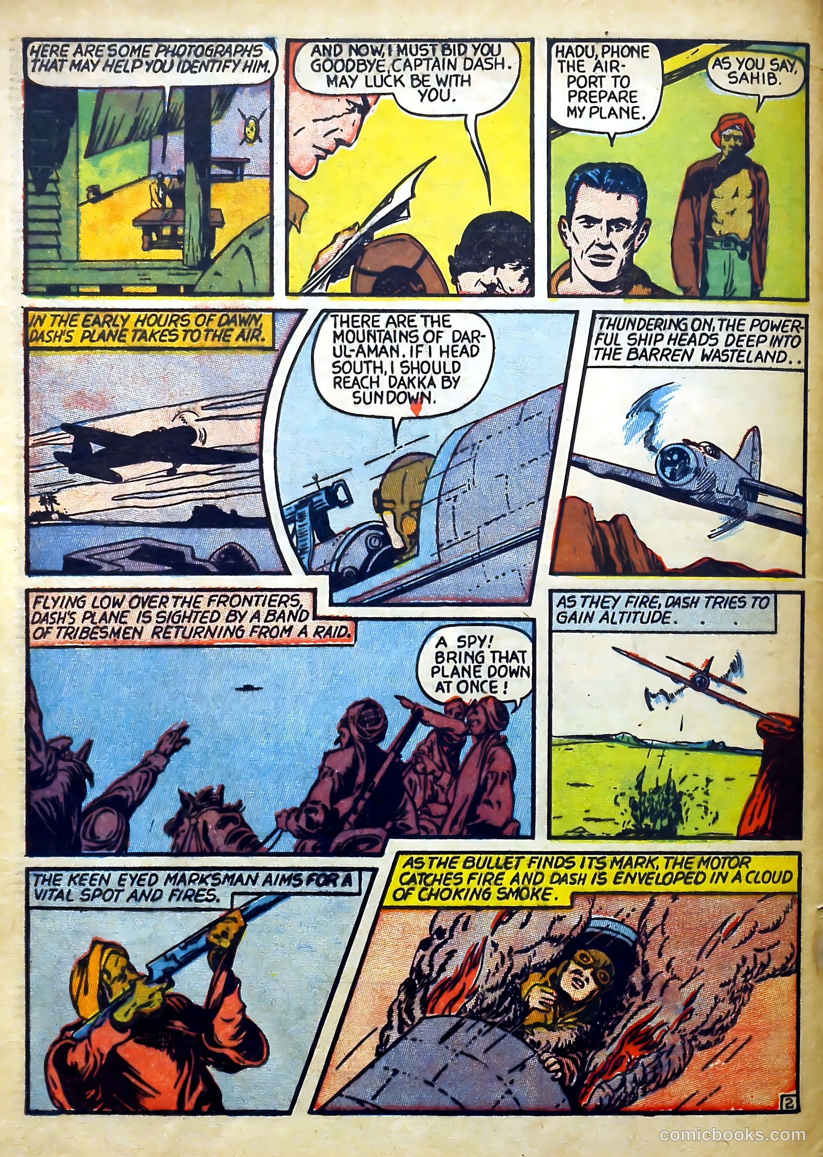 Captain Flight Comics #10 — page 46 of 52