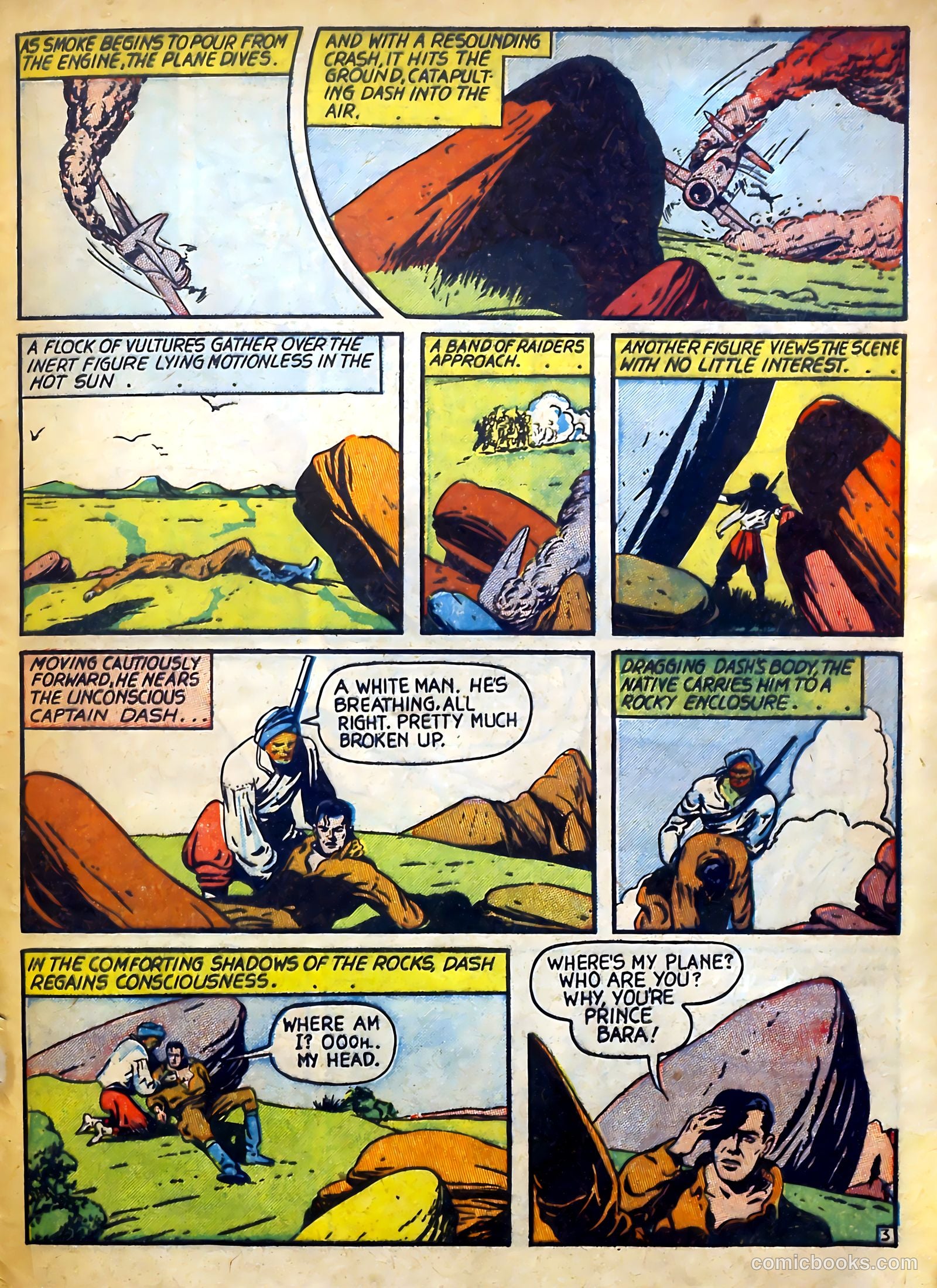 Captain Flight Comics #10 — page 47 of 52