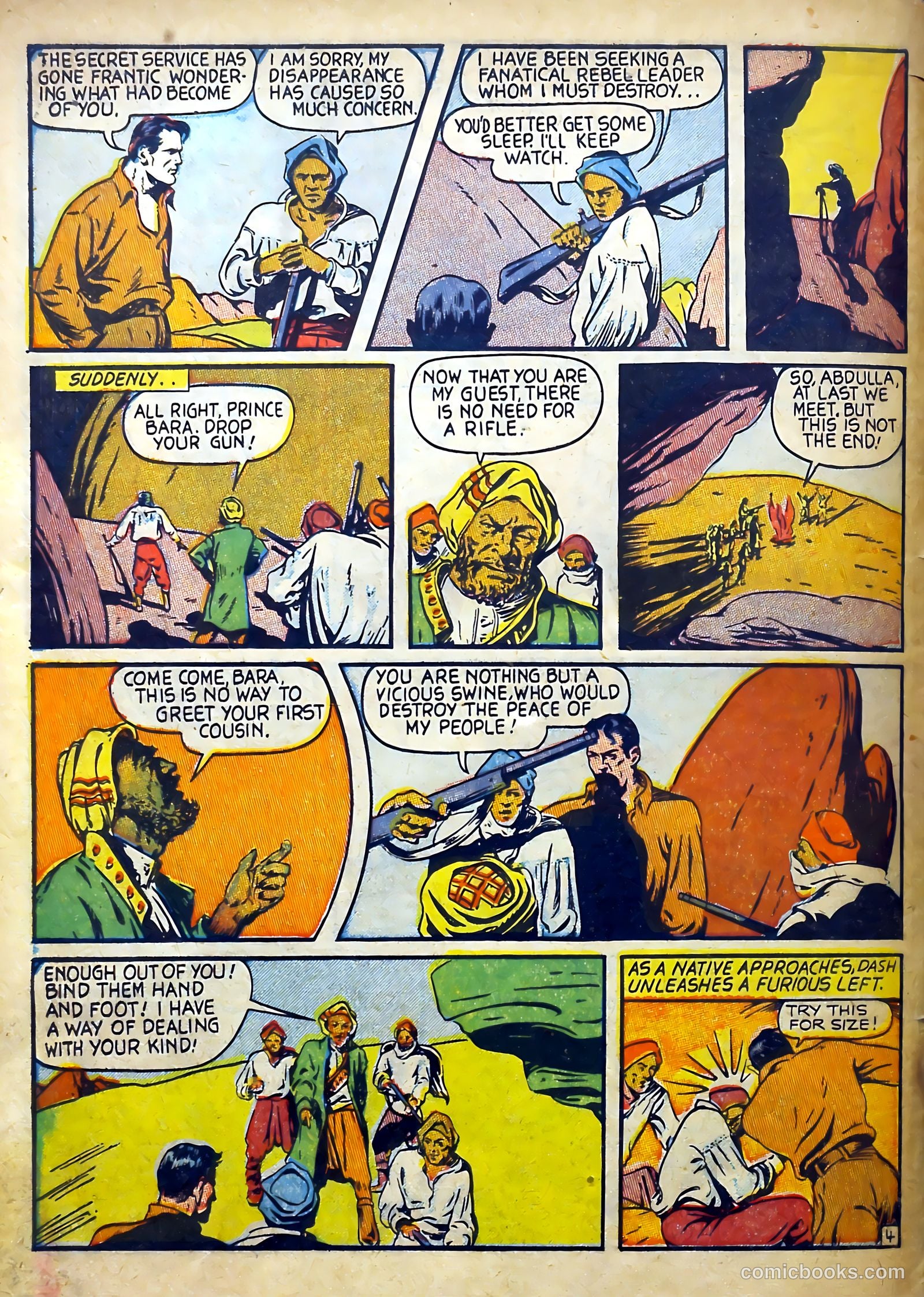 Captain Flight Comics #10 — page 48 of 52