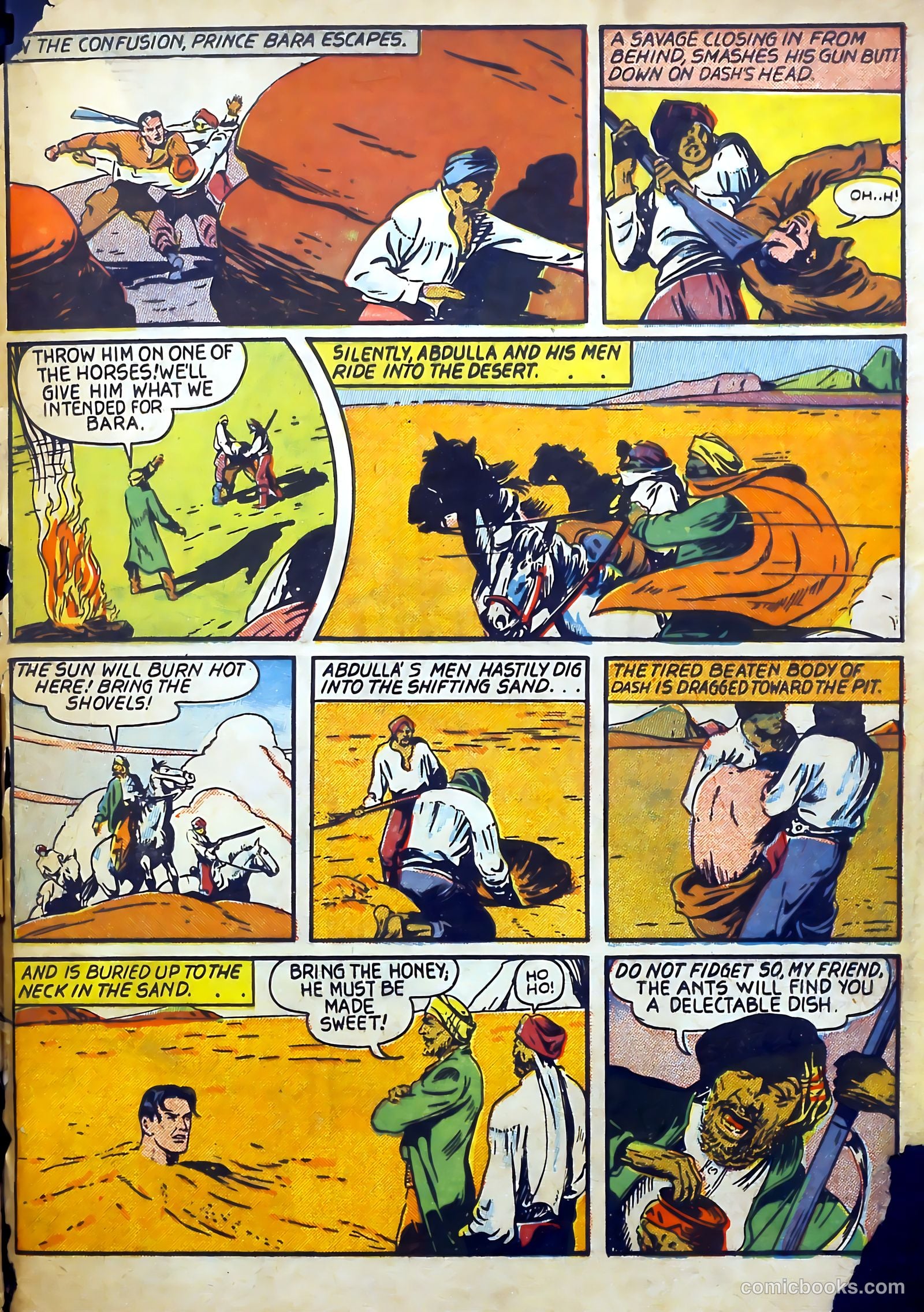 Captain Flight Comics #10 — page 49 of 52