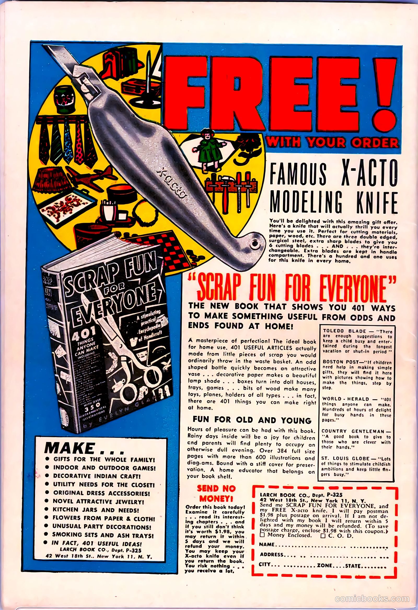 Captain Flight Comics #10 — page 52 of 52