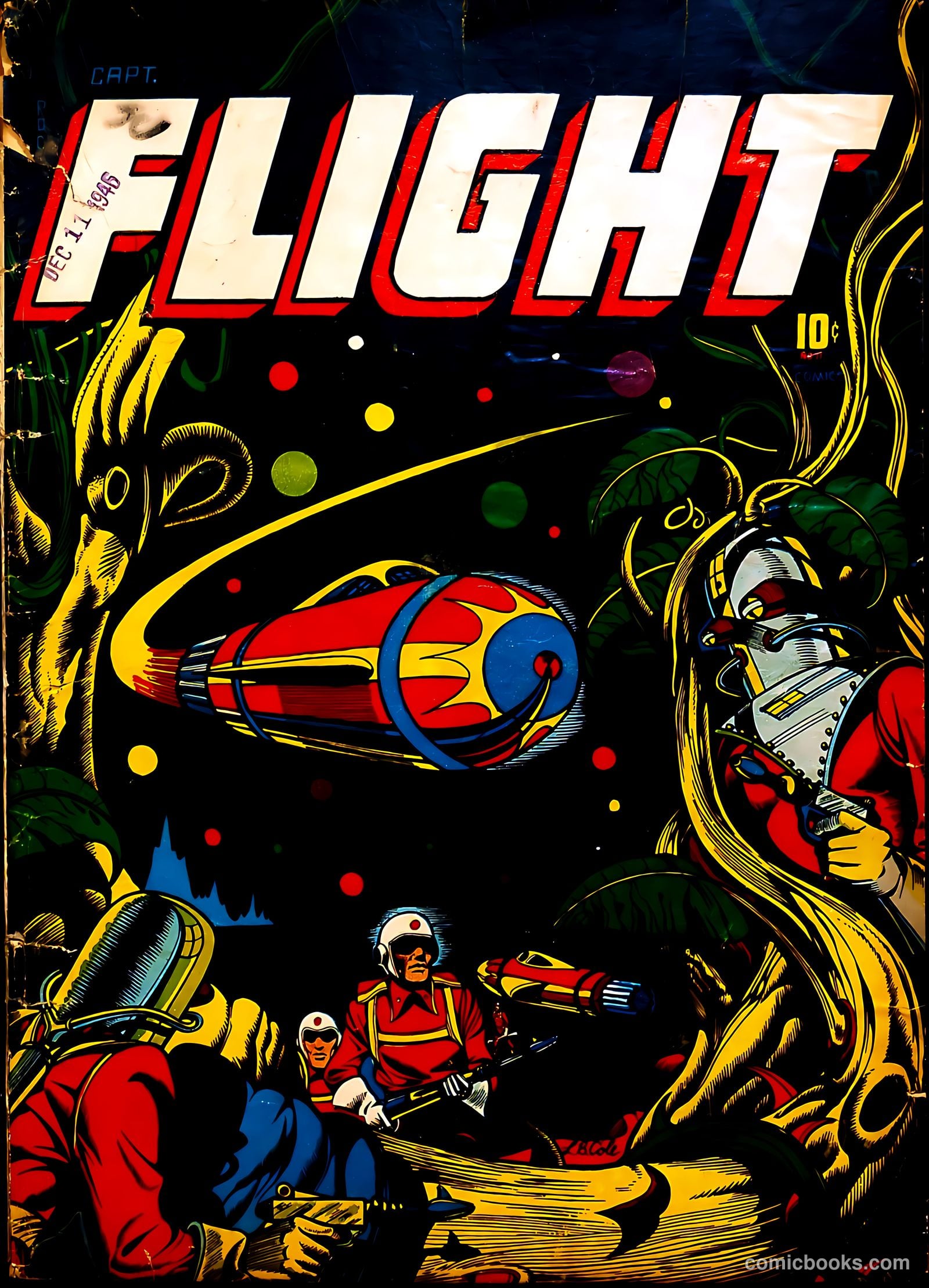 Captain Flight Comics #11 — page 1 of 52