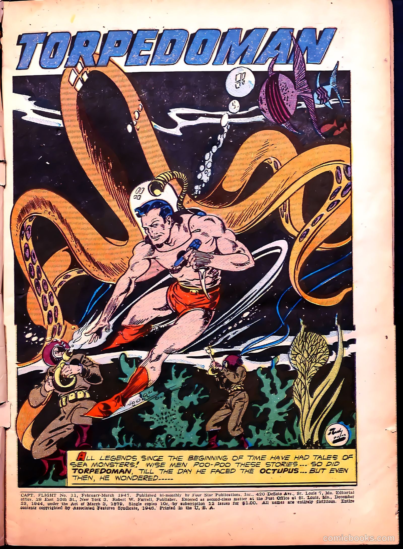 Captain Flight Comics #11 — page 3 of 52