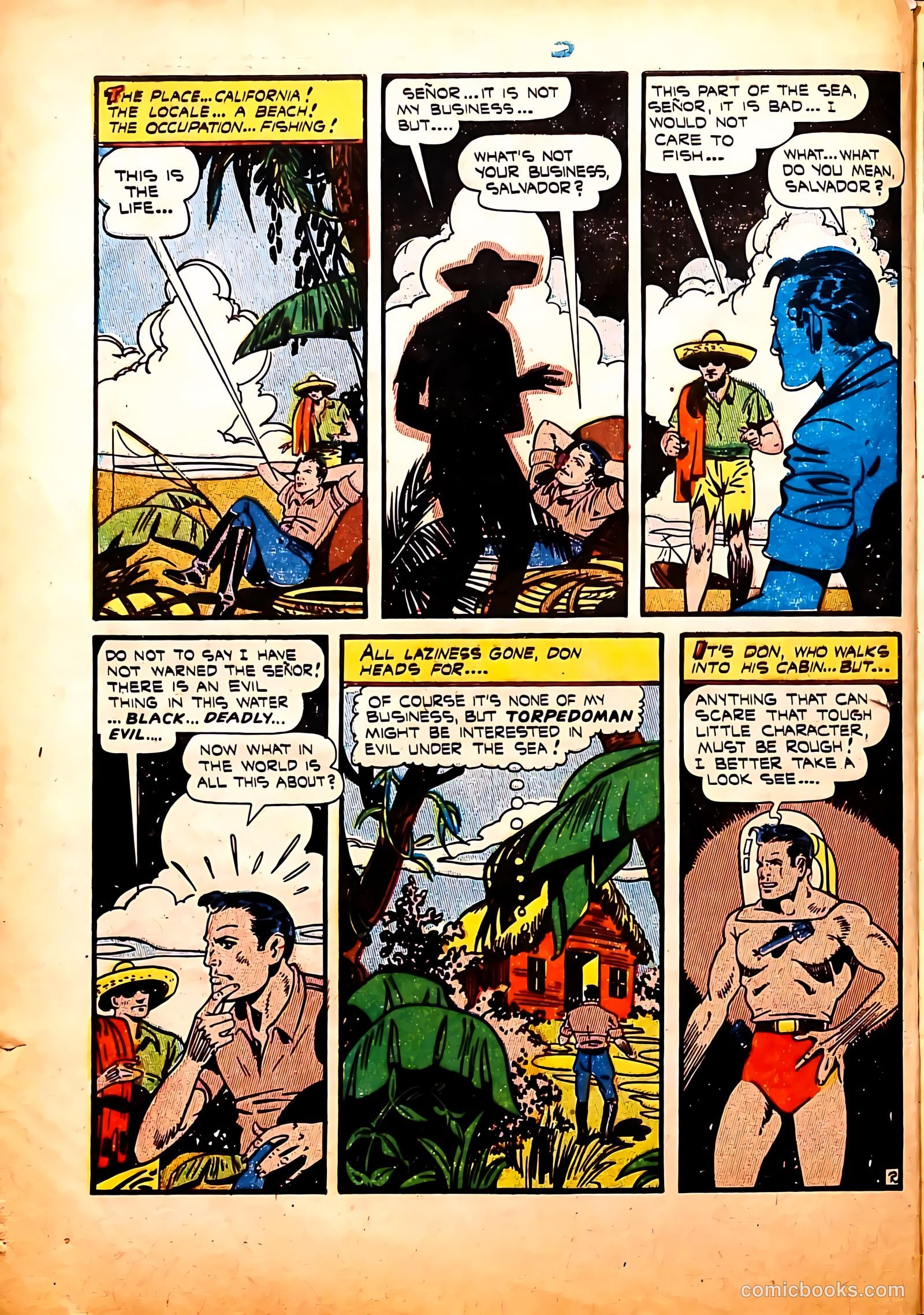 Captain Flight Comics #11 — page 4 of 52