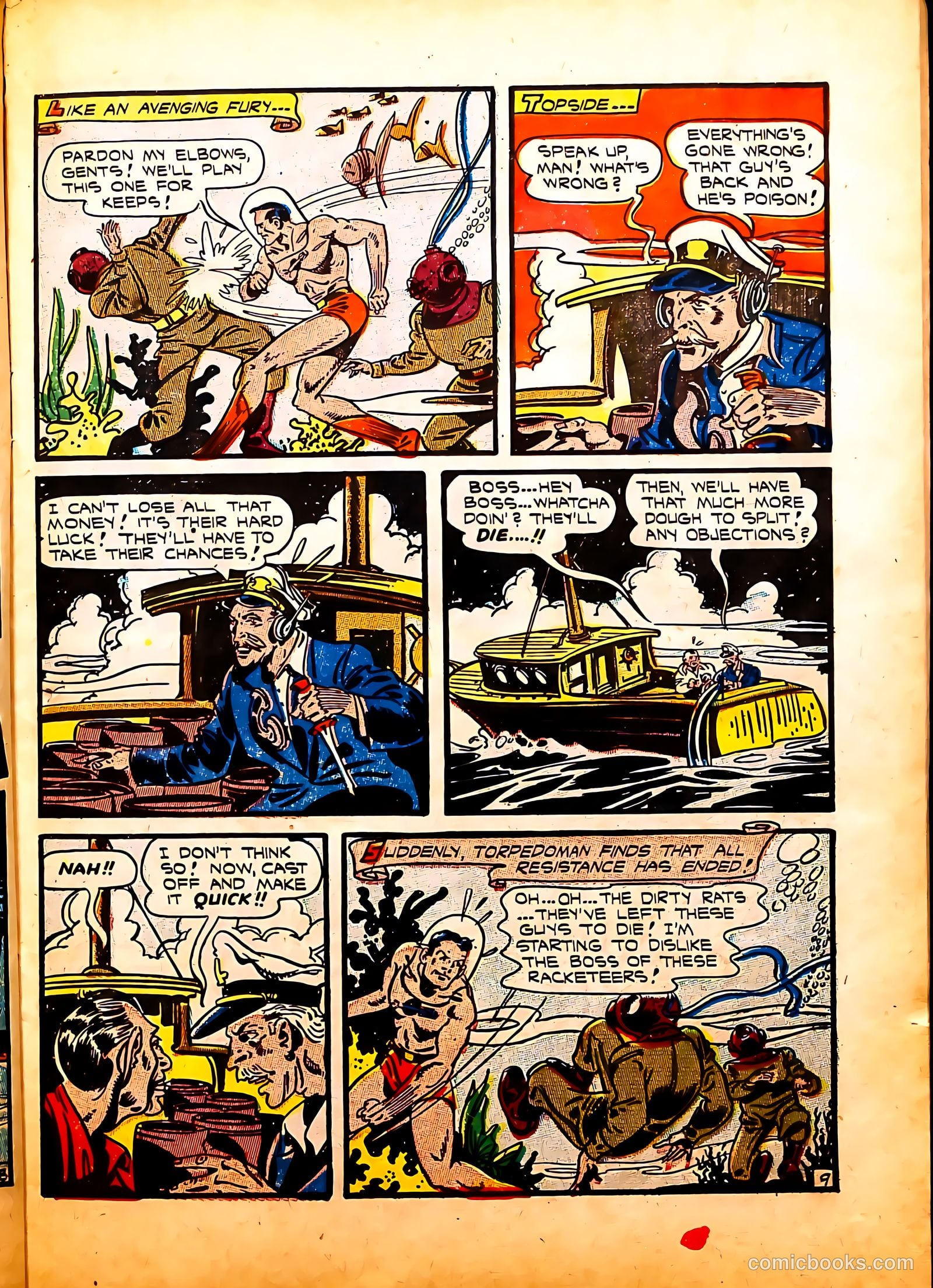 Captain Flight Comics #11 — page 11 of 52