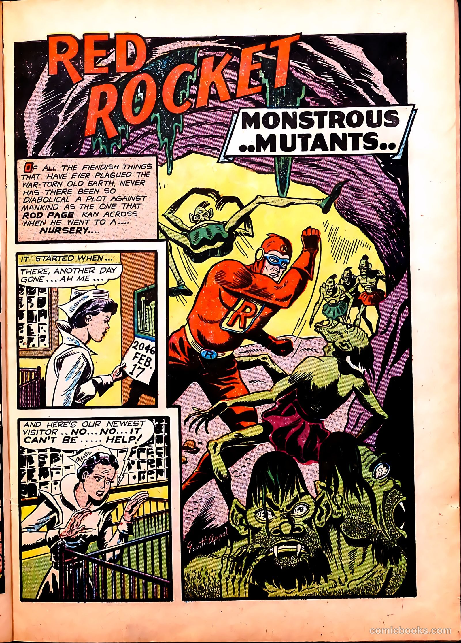 Captain Flight Comics #11 — page 13 of 52