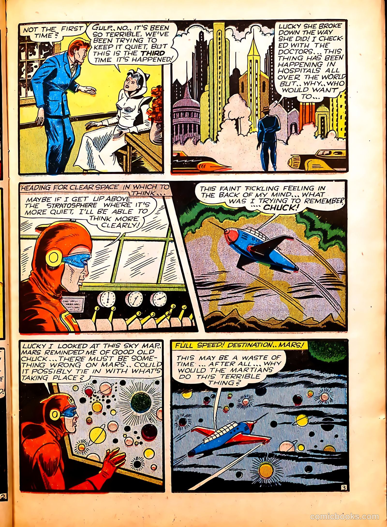 Captain Flight Comics #11 — page 15 of 52