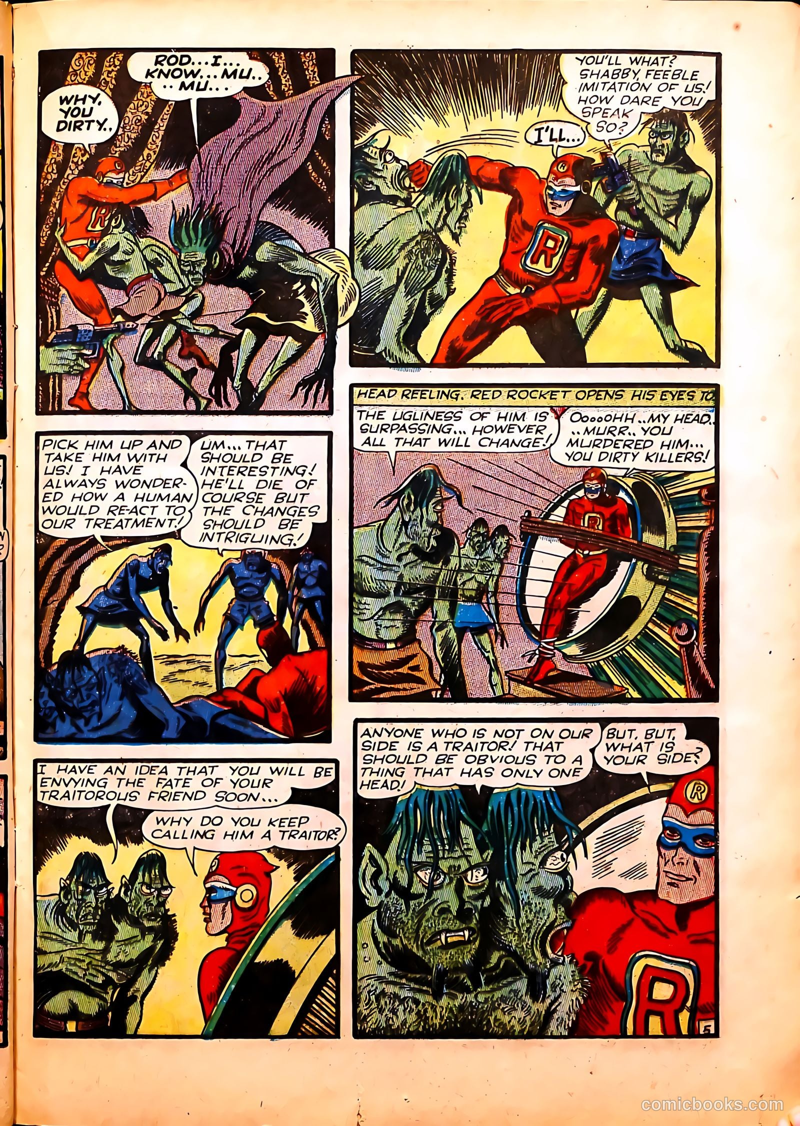 Captain Flight Comics #11 — page 17 of 52