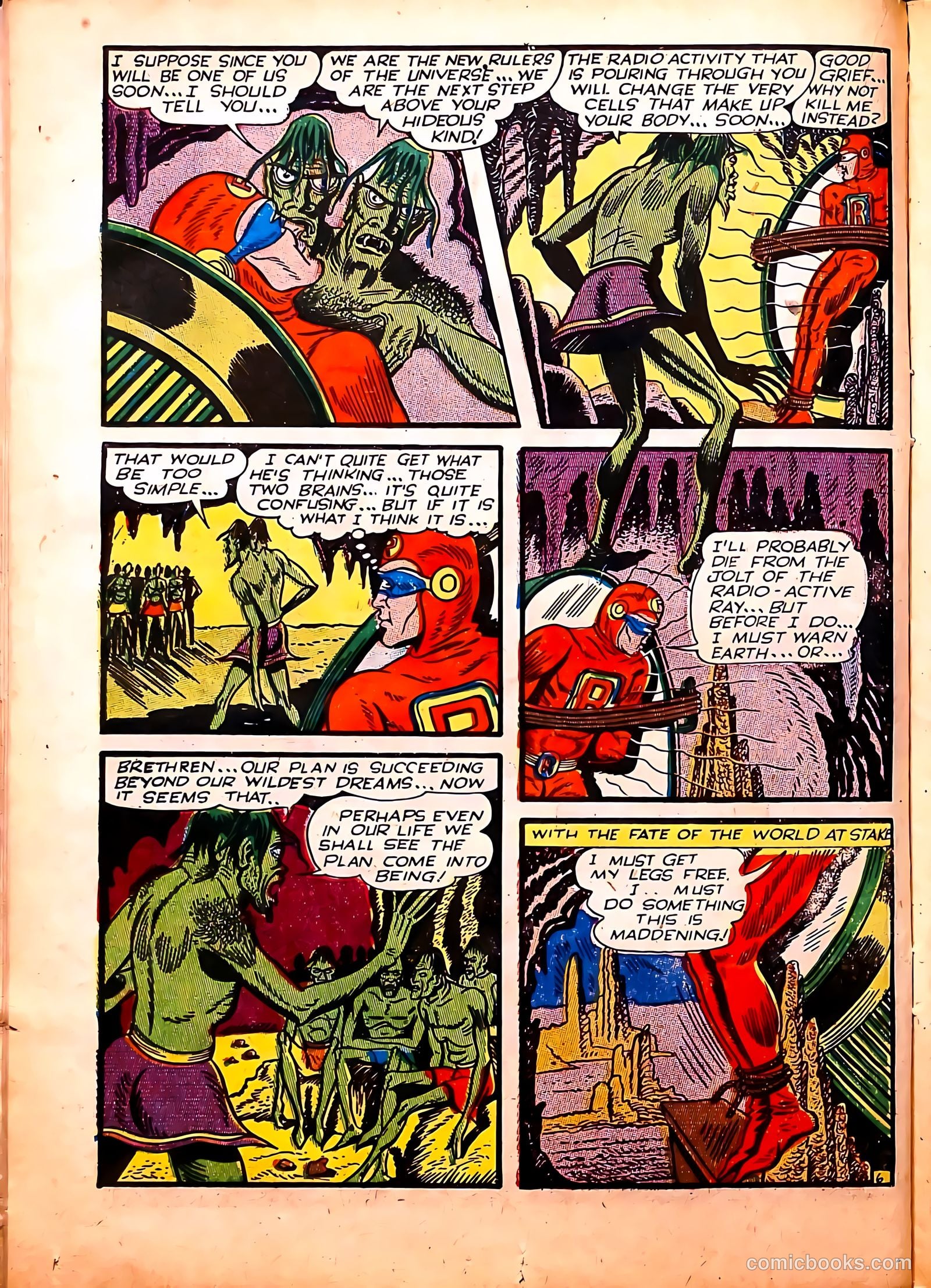 Captain Flight Comics #11 — page 18 of 52