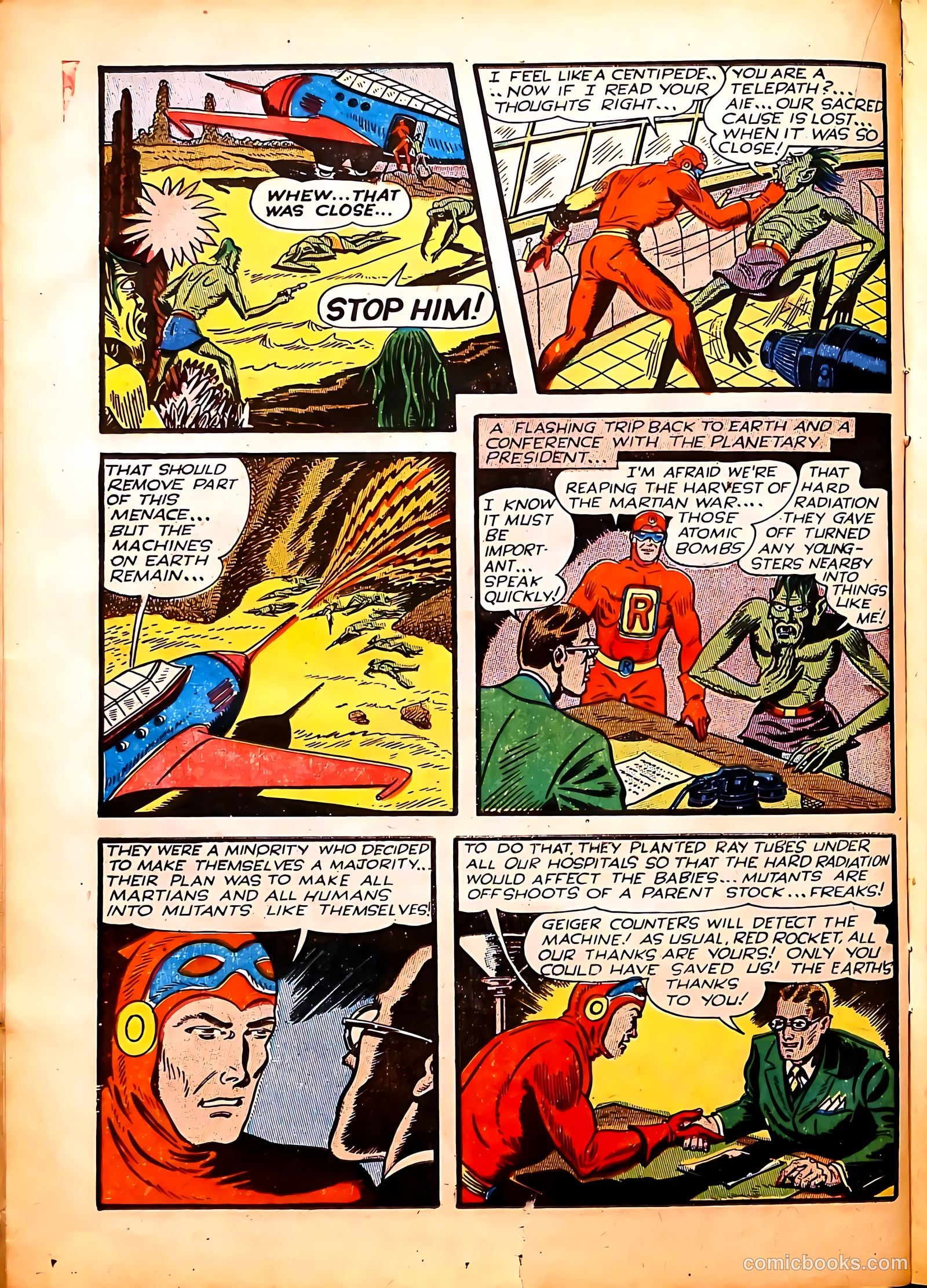 Captain Flight Comics #11 — page 20 of 52