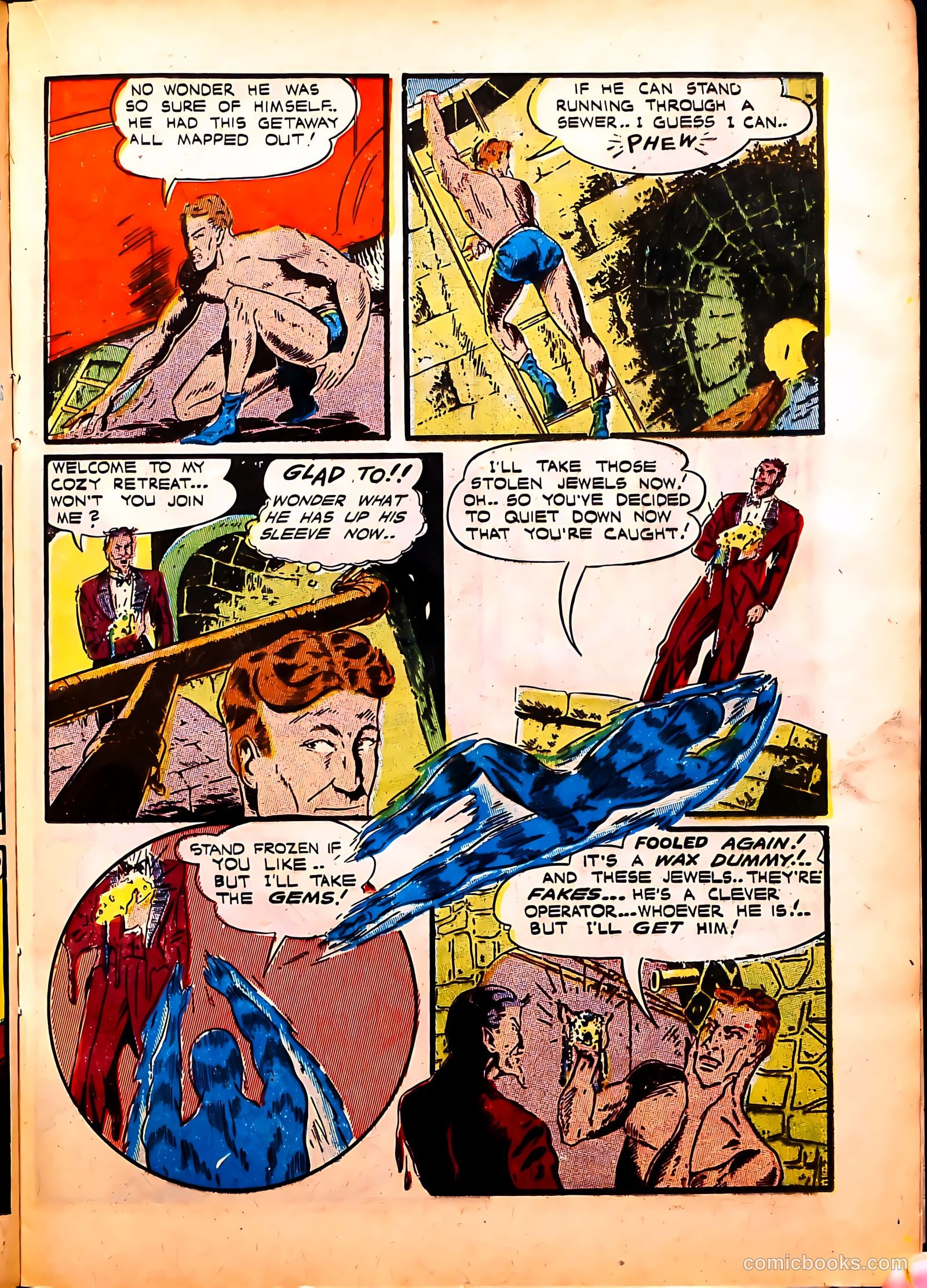 Captain Flight Comics #11 — page 23 of 52