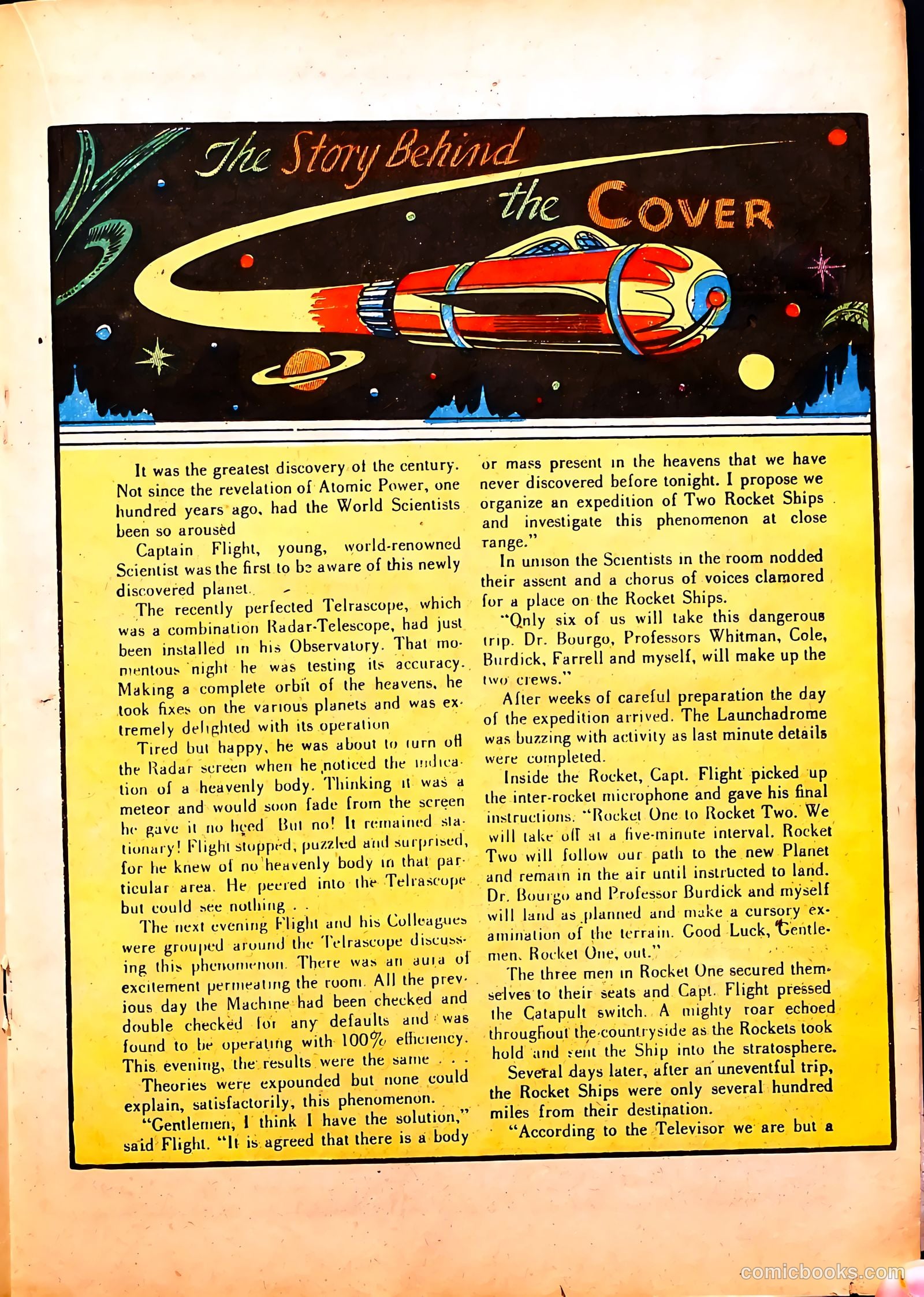 Captain Flight Comics #11 — page 27 of 52