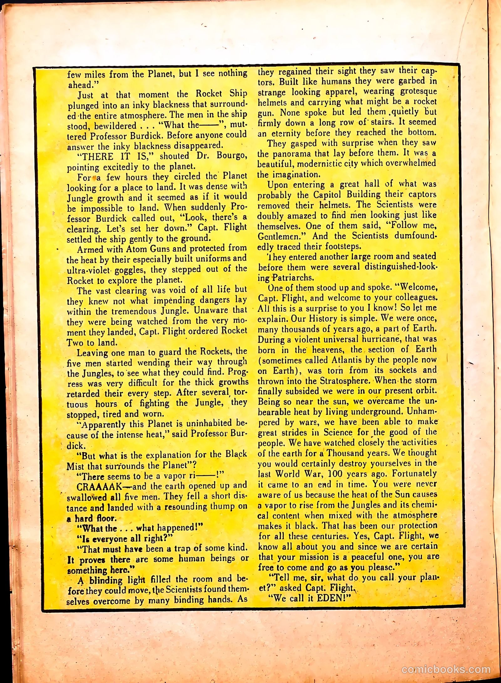 Captain Flight Comics #11 — page 28 of 52