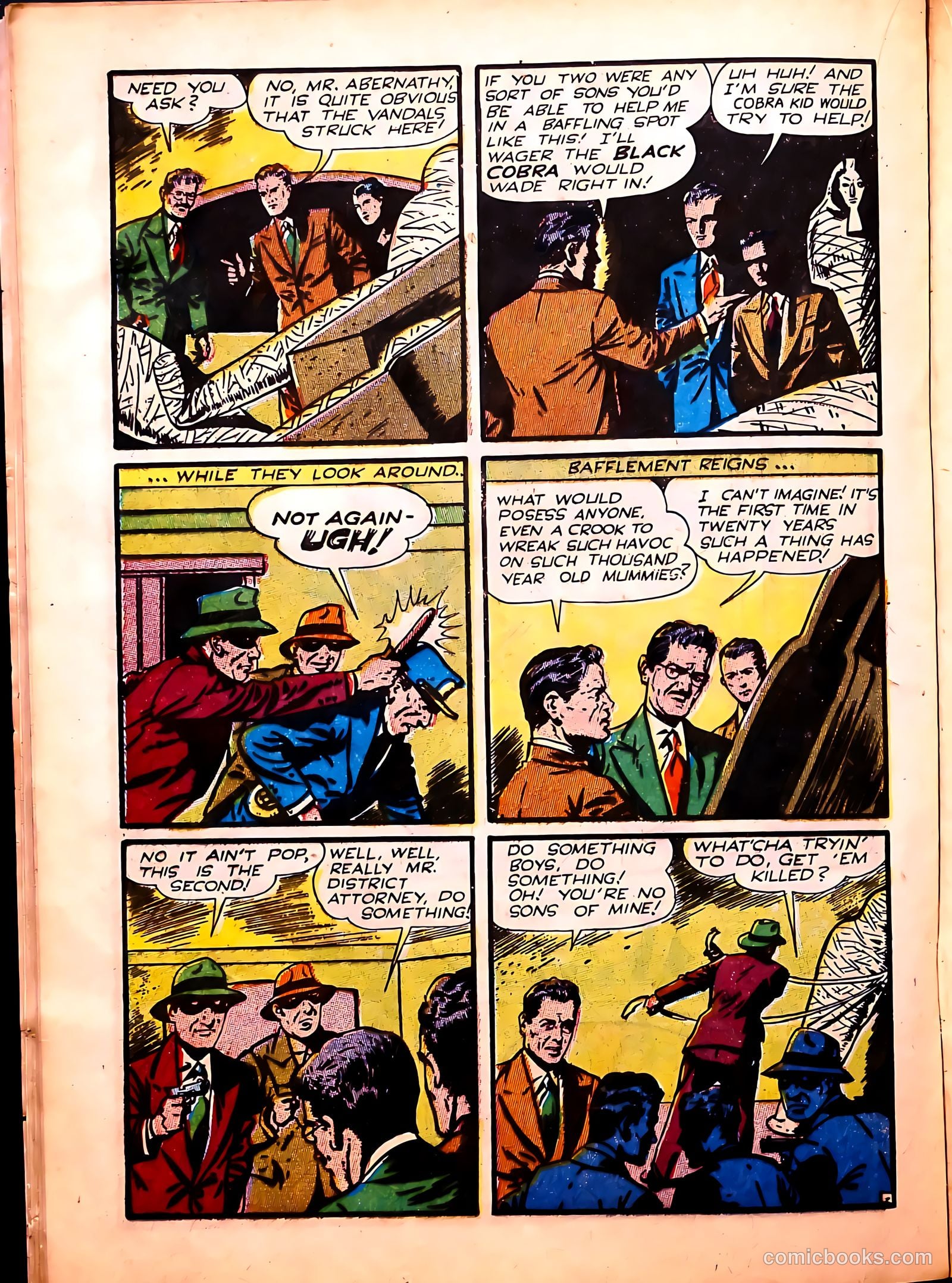 Captain Flight Comics #11 — page 30 of 52