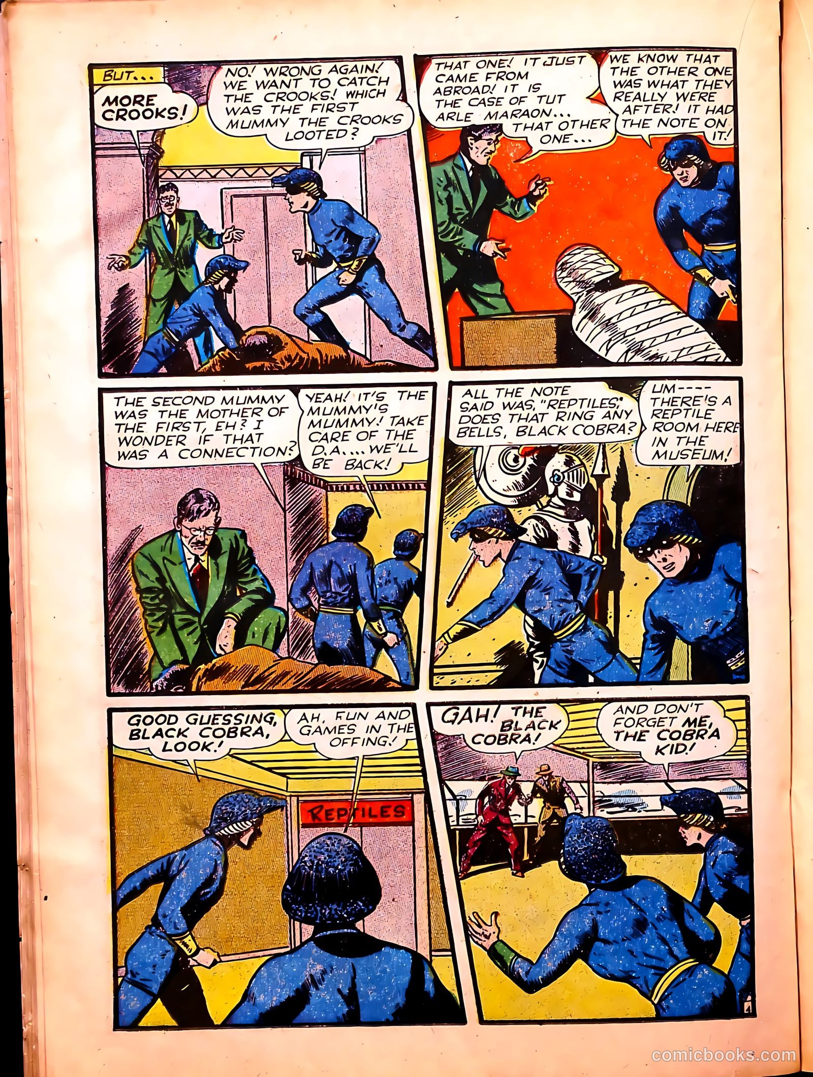 Captain Flight Comics #11 — page 32 of 52