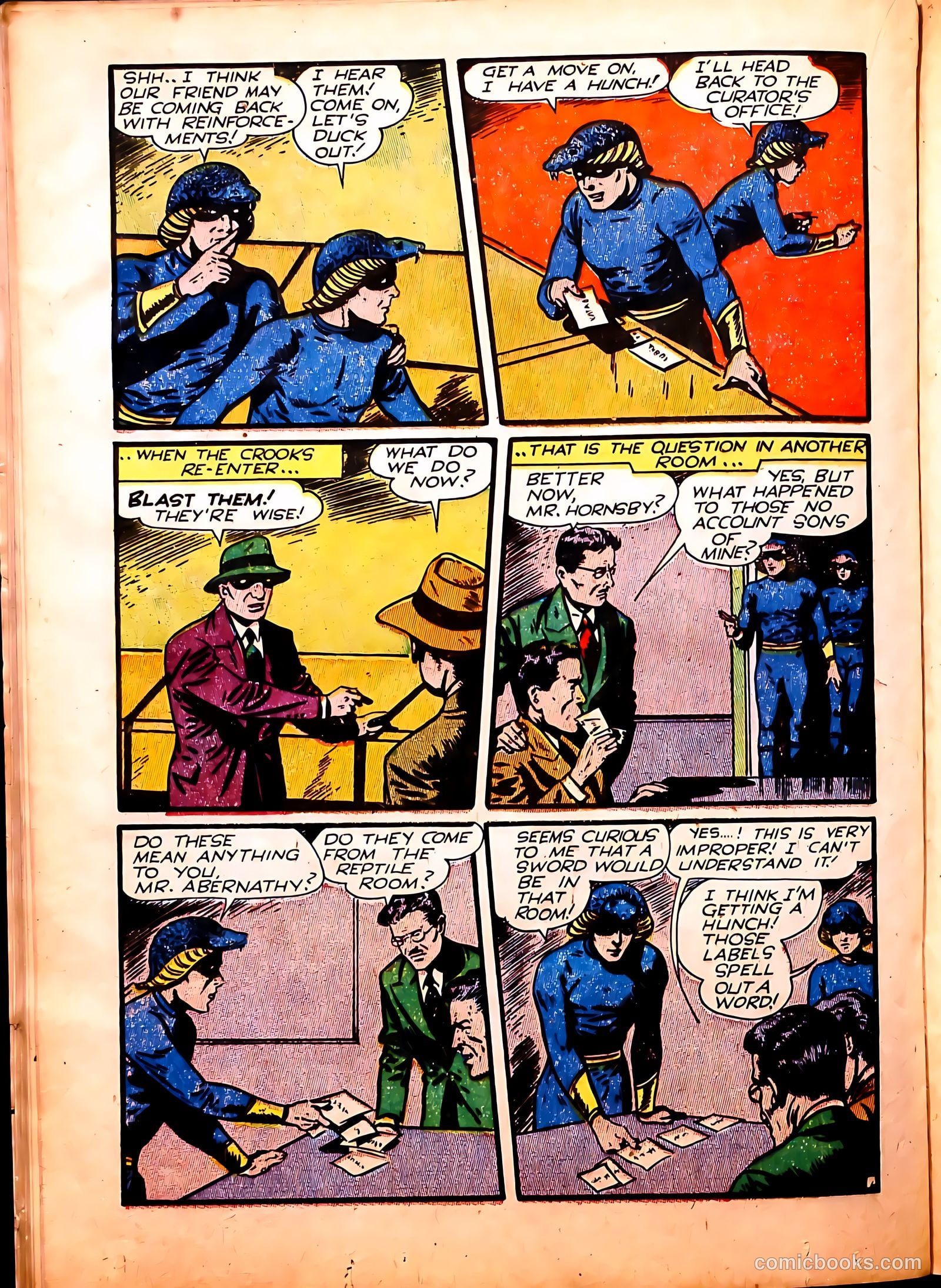 Captain Flight Comics #11 — page 34 of 52