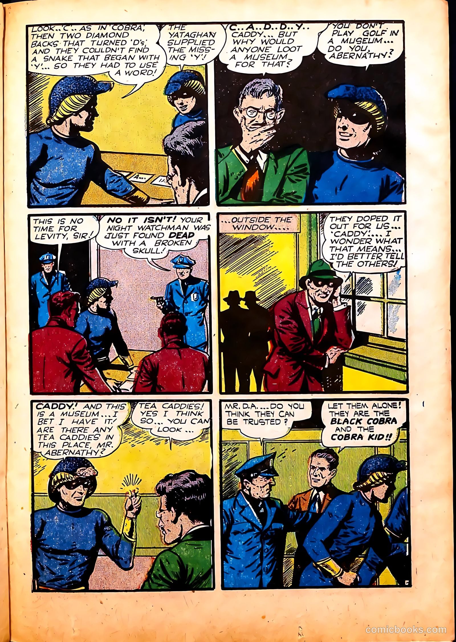 Captain Flight Comics #11 — page 35 of 52